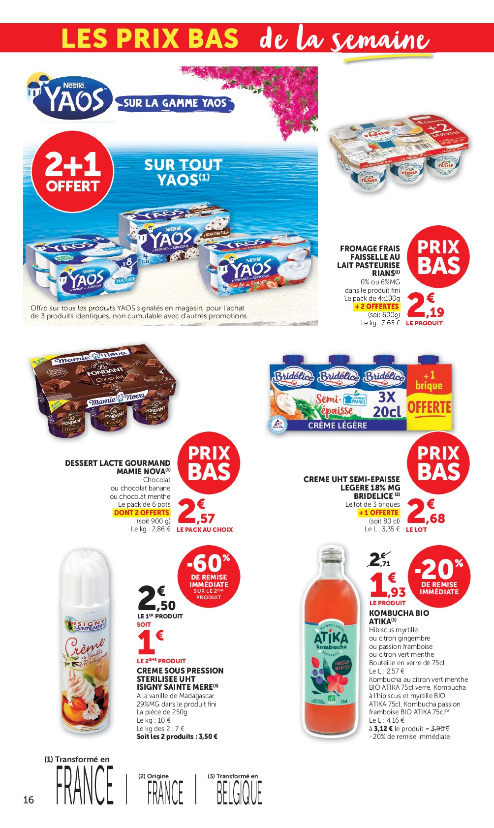 super-u - Prospectus Super U valide du du mardi 30/06/2026 au du dimanche 12/07/2026 - page: 16