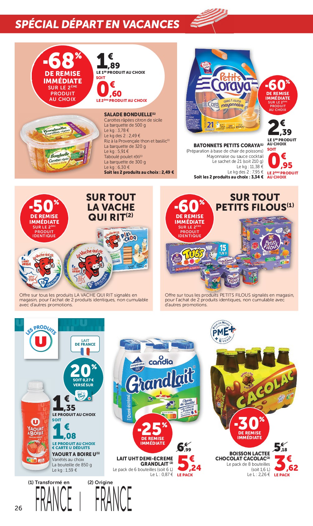 super-u - Prospectus Super U valide du du mardi 30/06/2026 au du dimanche 12/07/2026 - page: 26