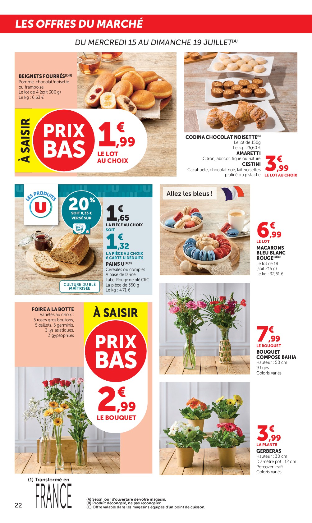 super-u - Prospectus Super U valide du du mercredi 15/07/2026 au du dimanche 26/07/2026 - page: 22