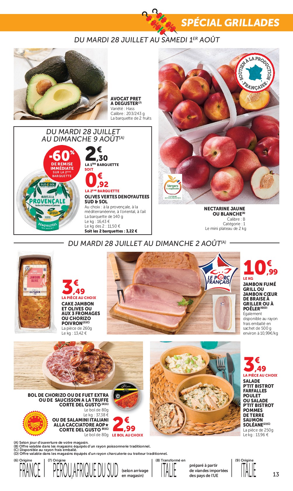 super-u - Flyer Super U pour la semaine prochaine du du mardi 28/07/2026 au du dimanche 09/08/2026 - page: 13
