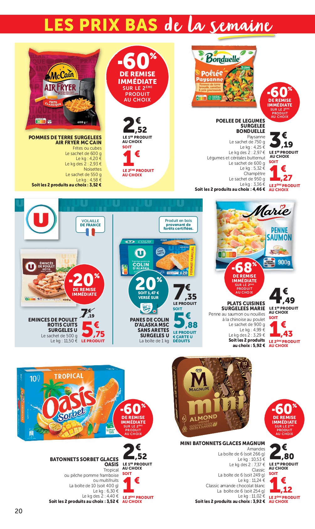 super-u - Prospectus Super U valide du du mardi 01/09/2026 au du dimanche 13/09/2026 - page: 20
