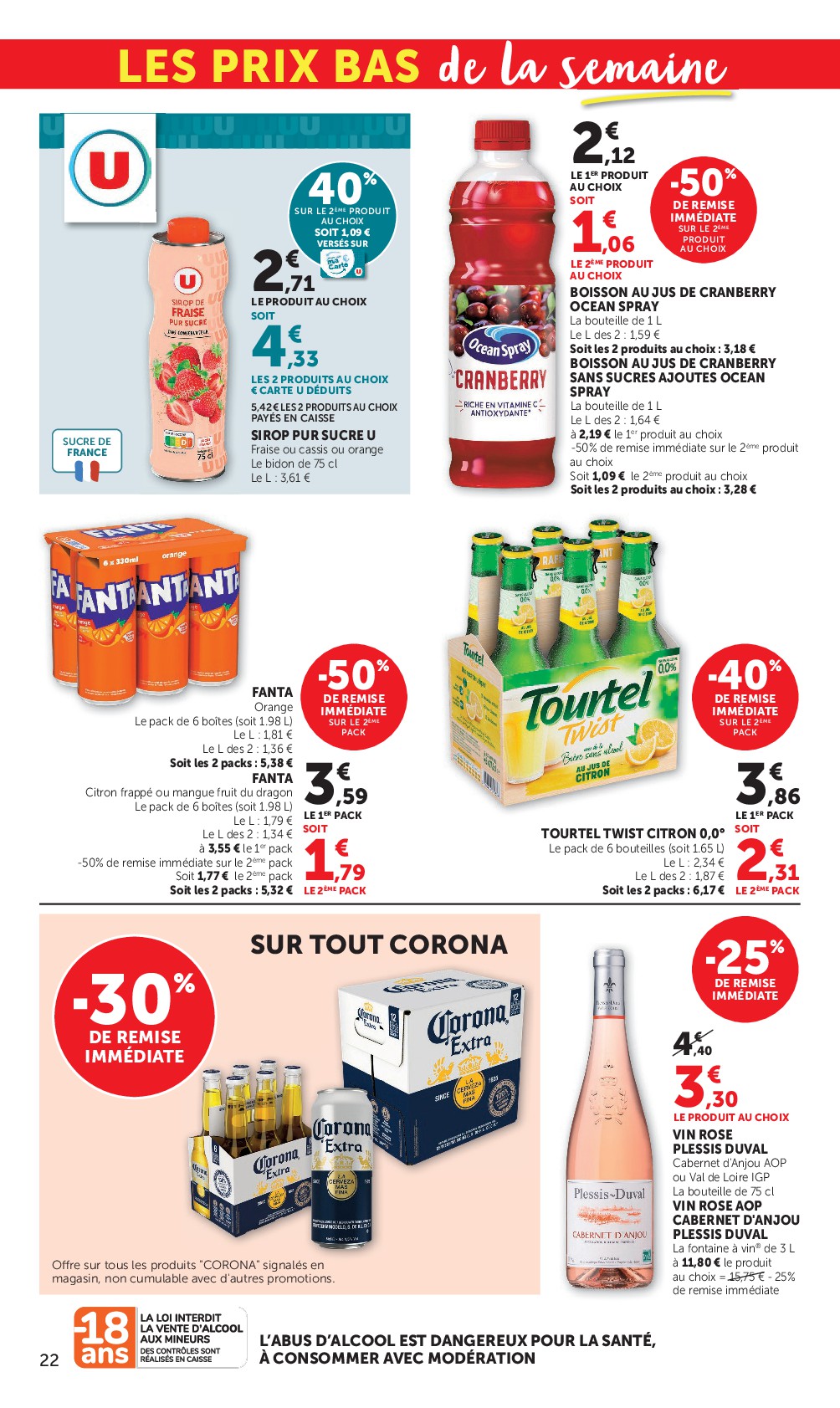 super-u - Prospectus Super U valide du du mardi 01/09/2026 au du dimanche 13/09/2026 - page: 22