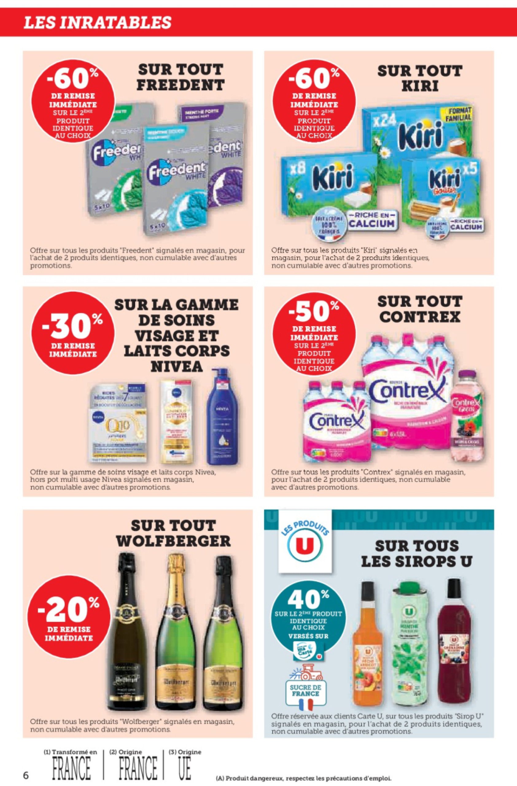 super-u - Catalogue Super U valable dès 23/04 - 04/05 - page: 6 super-u - Catalogue Super U valable dès 23/04 - 04/05 - page: 6