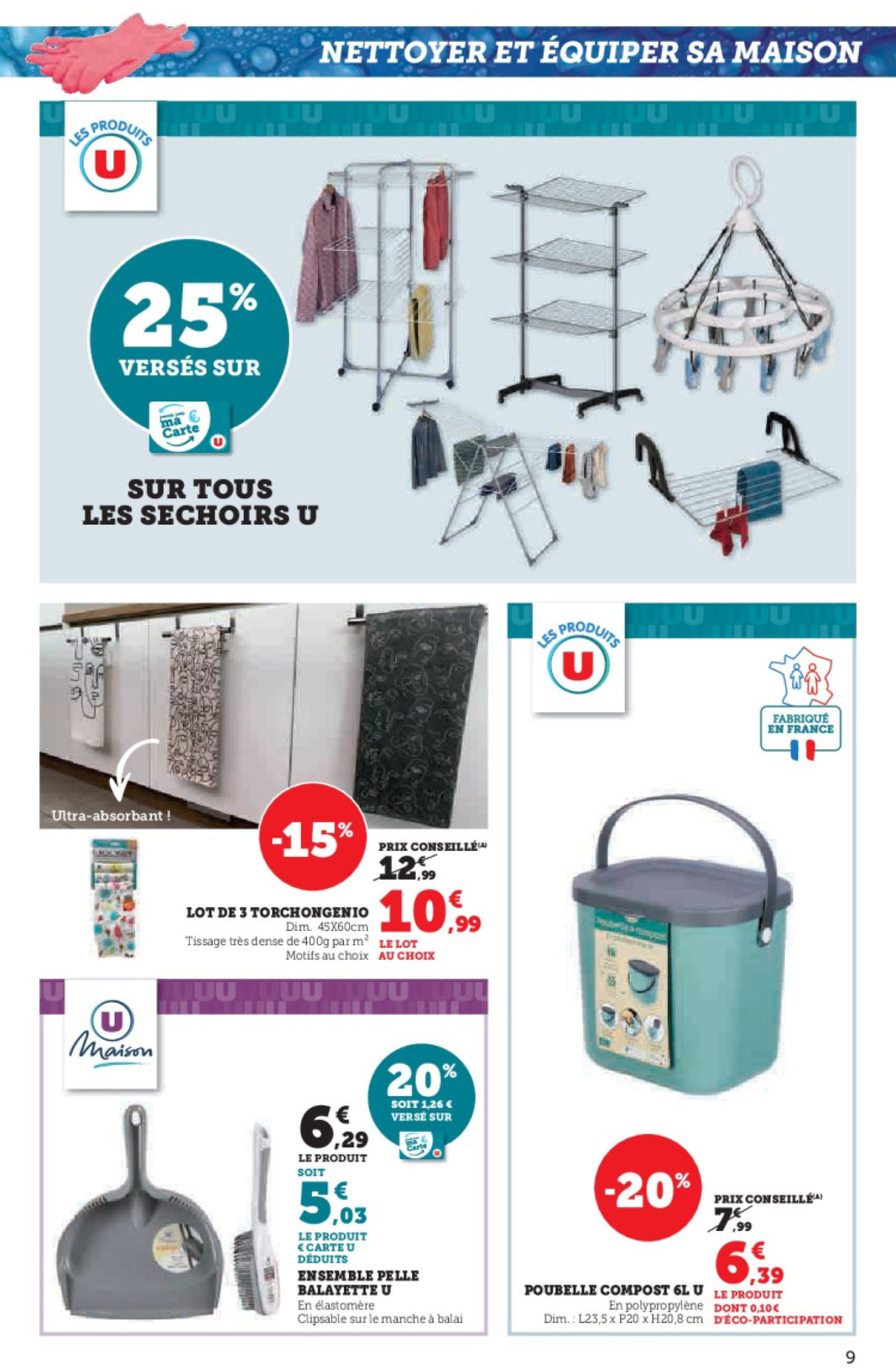 super-u - Catalogue Super U valable dès 23/04 - 04/05 - page: 9 super-u - Catalogue Super U valable dès 23/04 - 04/05 - page: 9