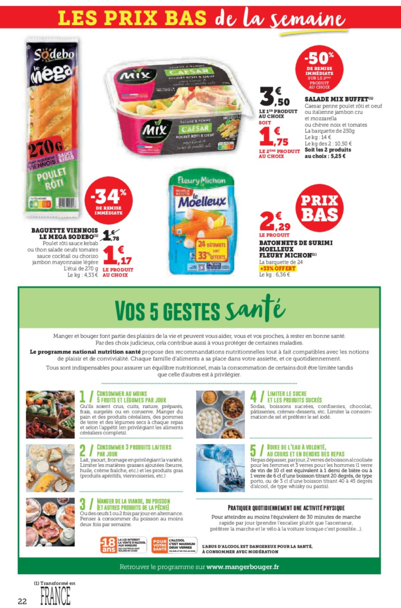 super-u - Catalogue Super U valable dès 23/04 - 04/05 - page: 22 super-u - Catalogue Super U valable dès 23/04 - 04/05 - page: 22