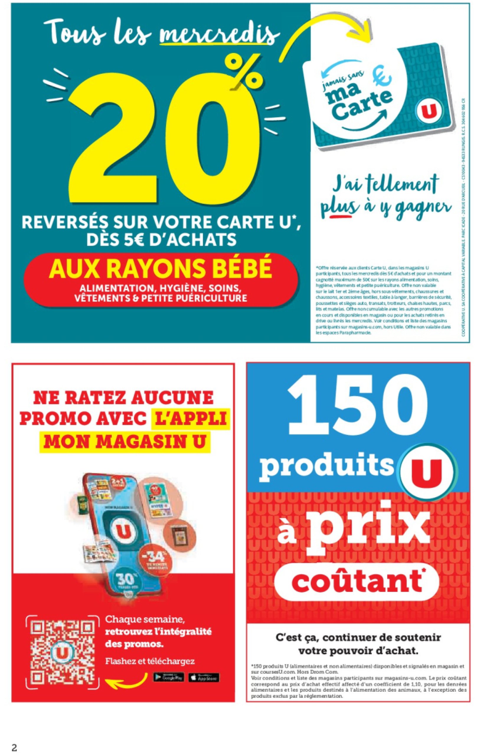 super-u - Catalogue Super U valable dès 23/04 - 04/05 - page: 2 super-u - Catalogue Super U valable dès 23/04 - 04/05 - page: 2