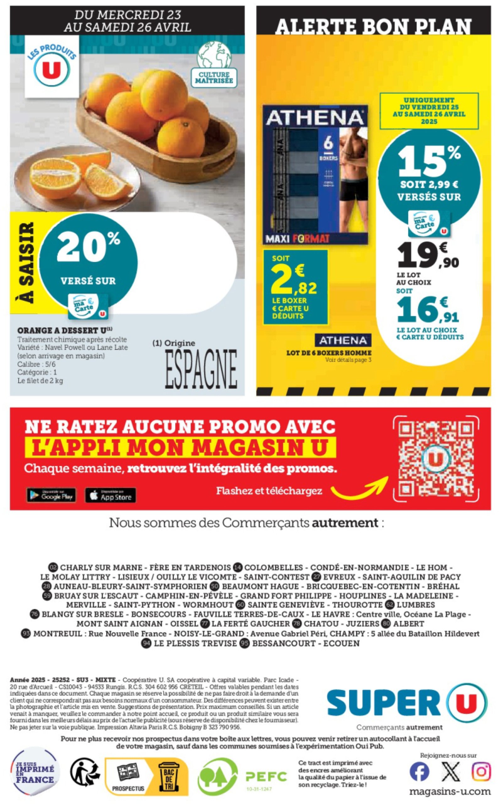 super-u - Catalogue Super U valable dès 23/04 - 04/05 - page: 44 super-u - Catalogue Super U valable dès 23/04 - 04/05 - page: 44