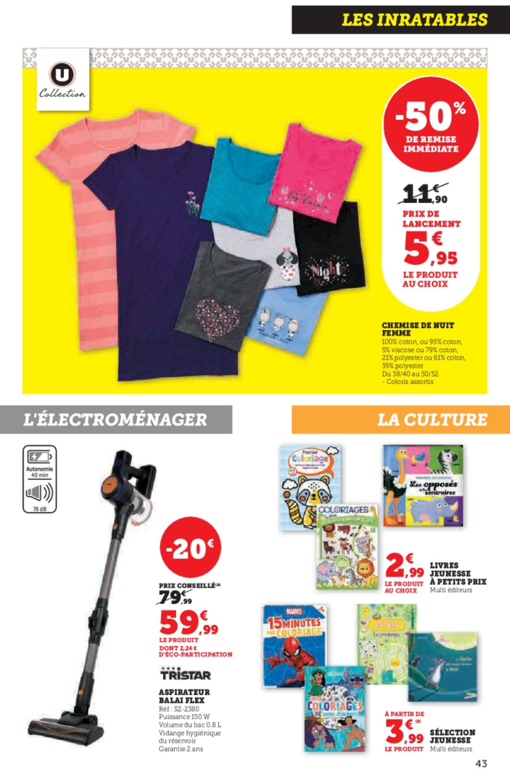 super-u - Catalogue Super U valable dès 23/04 - 04/05 - page: 43 super-u - Catalogue Super U valable dès 23/04 - 04/05 - page: 43