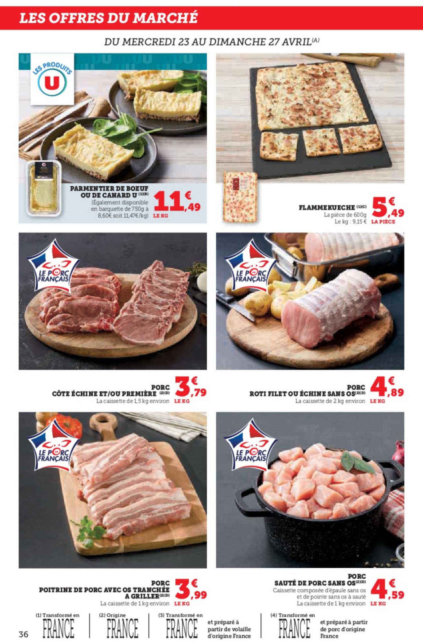 super-u - Catalogue Super U valable dès 23/04 - 04/05 - page: 36 super-u - Catalogue Super U valable dès 23/04 - 04/05 - page: 36