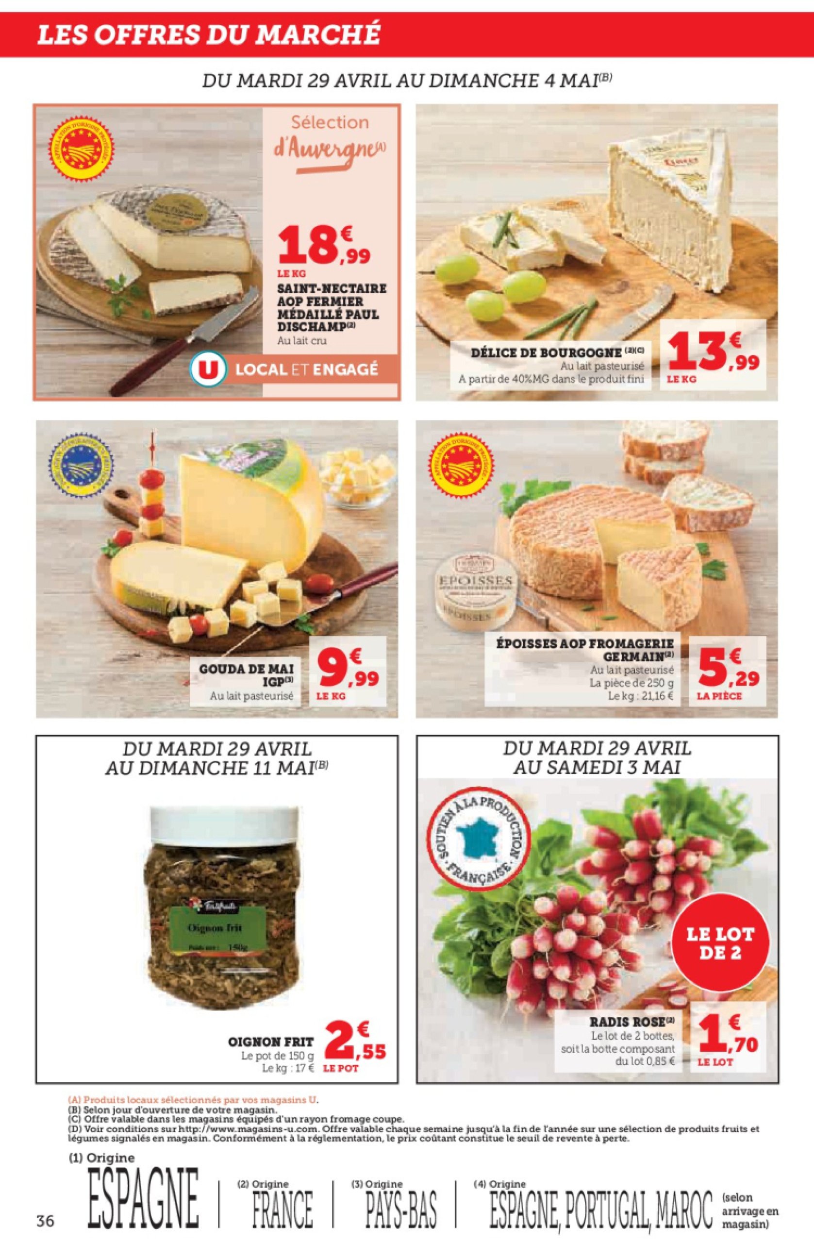 super-u - Catalogue Hyper U - Spécial cuisine traditionnelle à prix bas ! valable dès 29/04 - 11/05 - page: 36