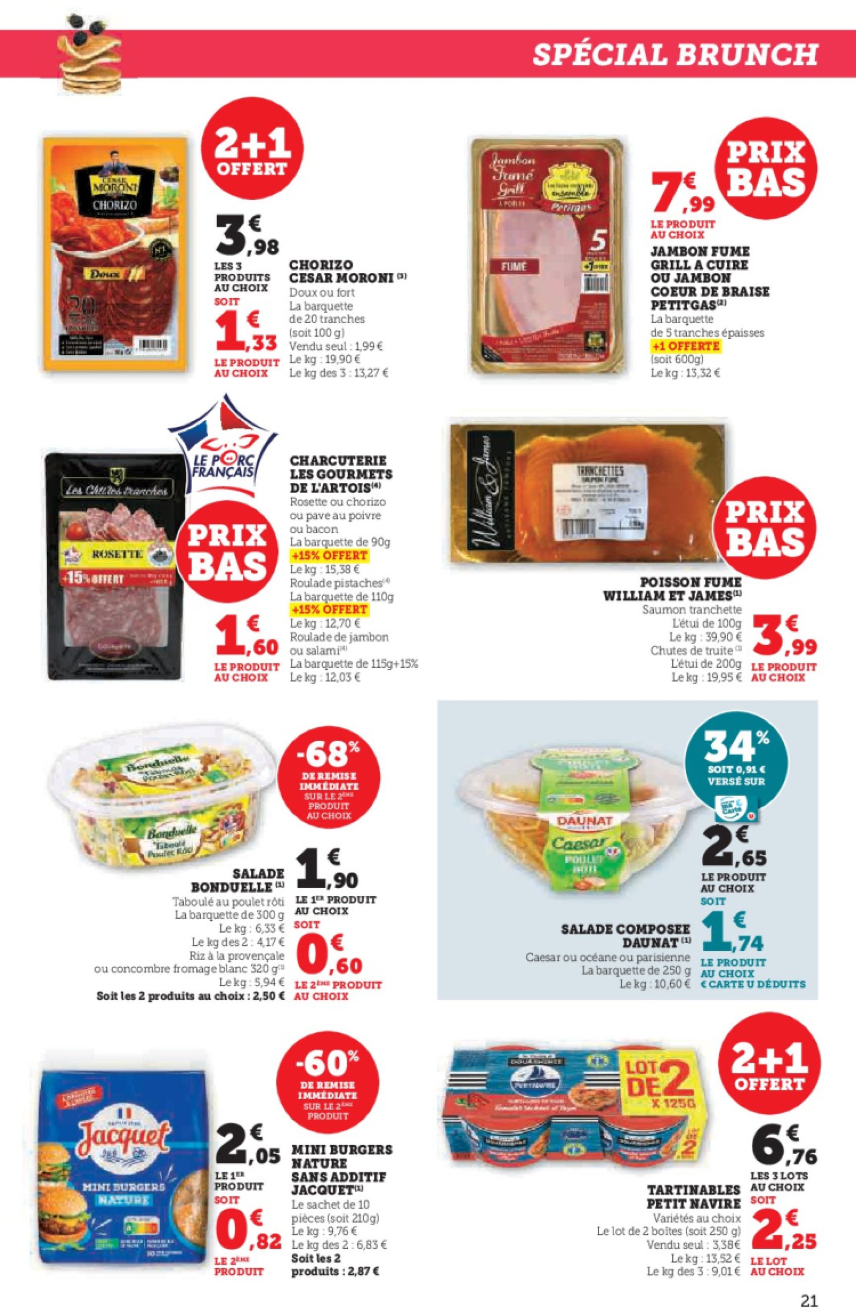 super-u - Catalogue Hyper U - Spécial cuisine traditionnelle à prix bas ! valable dès 29/04 - 11/05 - page: 21