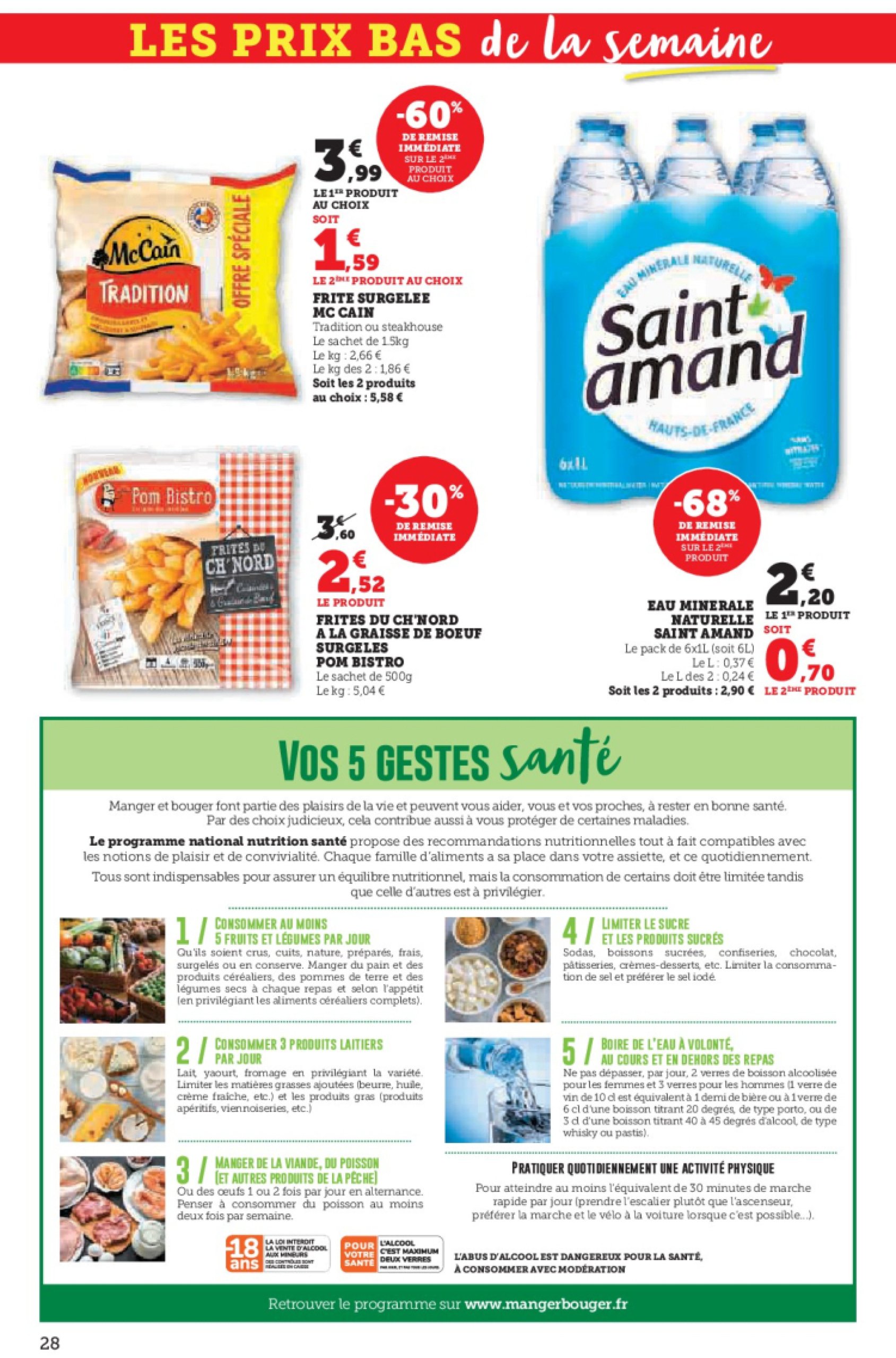 super-u - Catalogue Hyper U - Spécial cuisine traditionnelle à prix bas ! valable dès 29/04 - 11/05 - page: 28