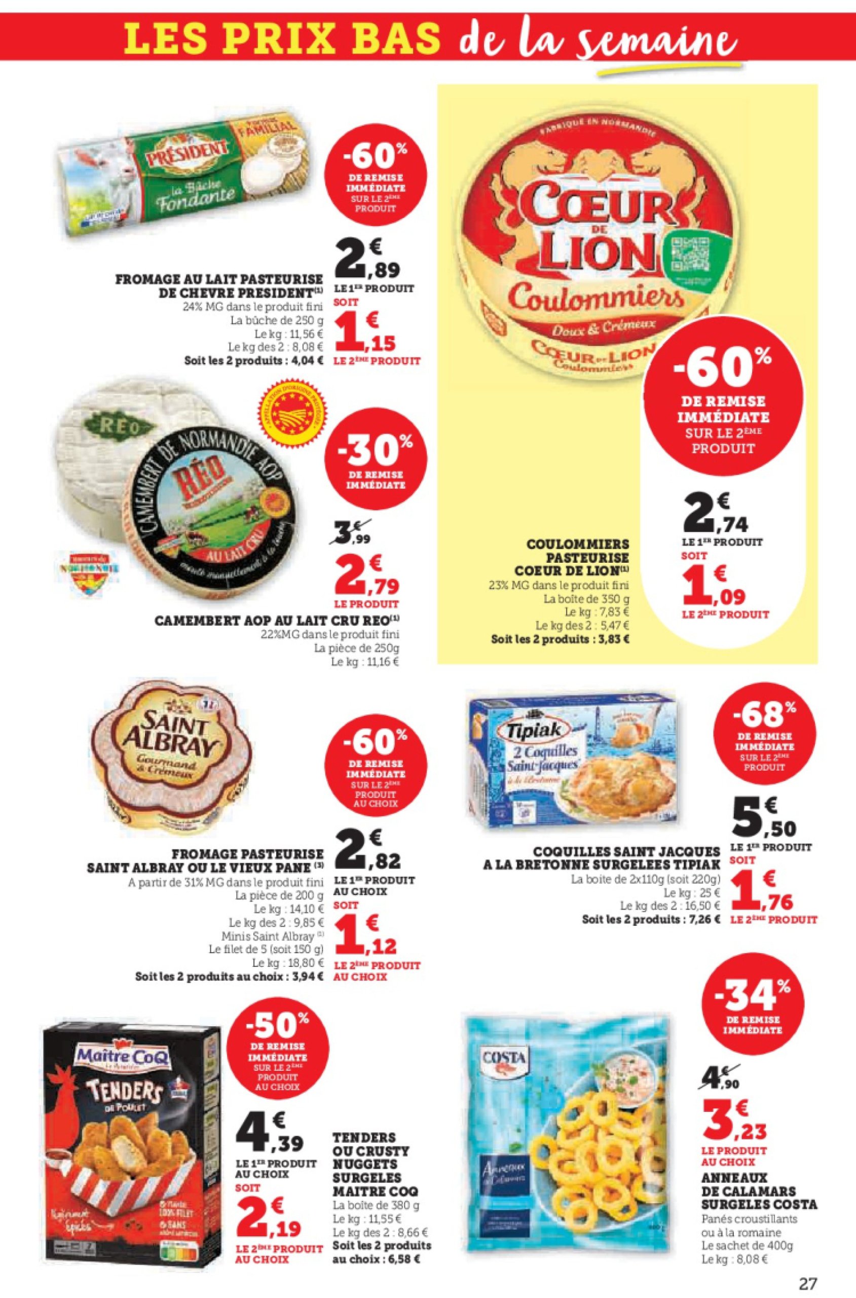 super-u - Catalogue Hyper U - Spécial cuisine traditionnelle à prix bas ! valable dès 29/04 - 11/05 - page: 27