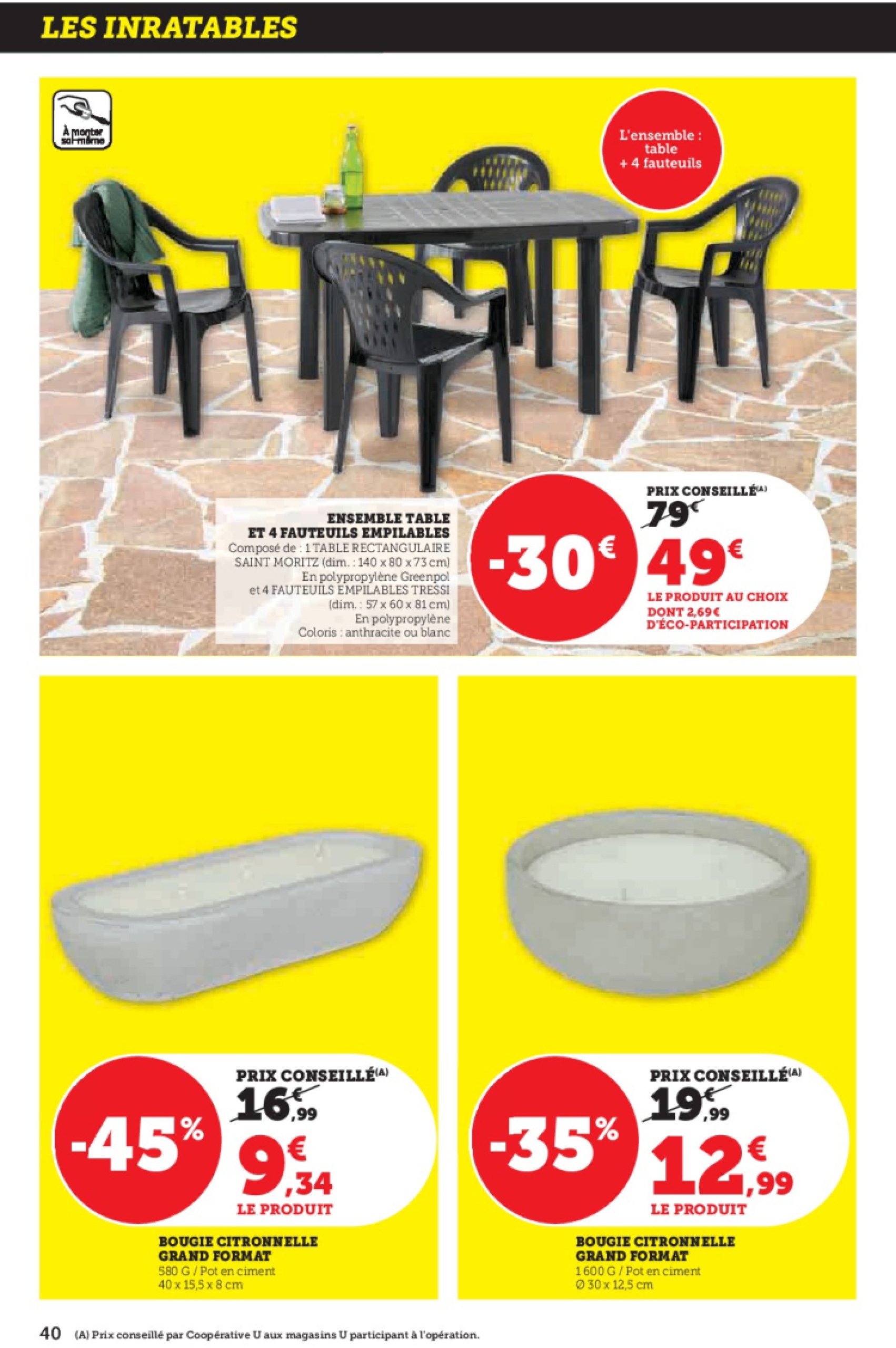 super-u - Catalogue Hyper U - Spécial cuisine traditionnelle à prix bas ! valable dès 29/04 - 11/05 - page: 40