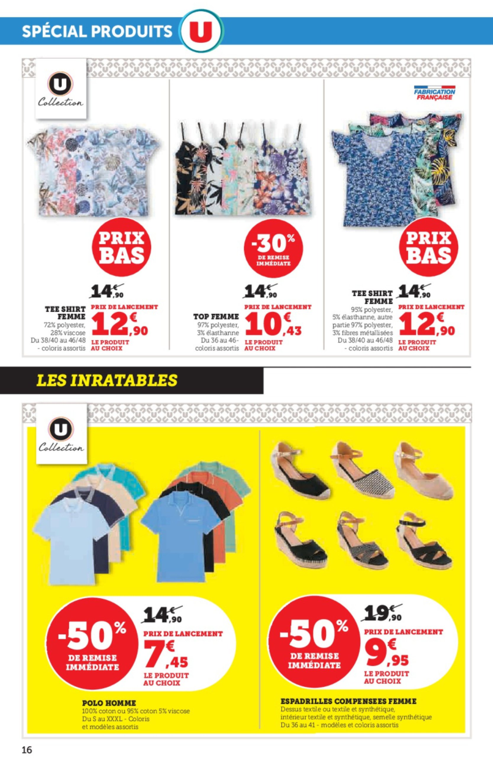 super-u - Catalogue Hyper U - Spécial cuisine traditionnelle à prix bas ! valable dès 29/04 - 11/05 - page: 16