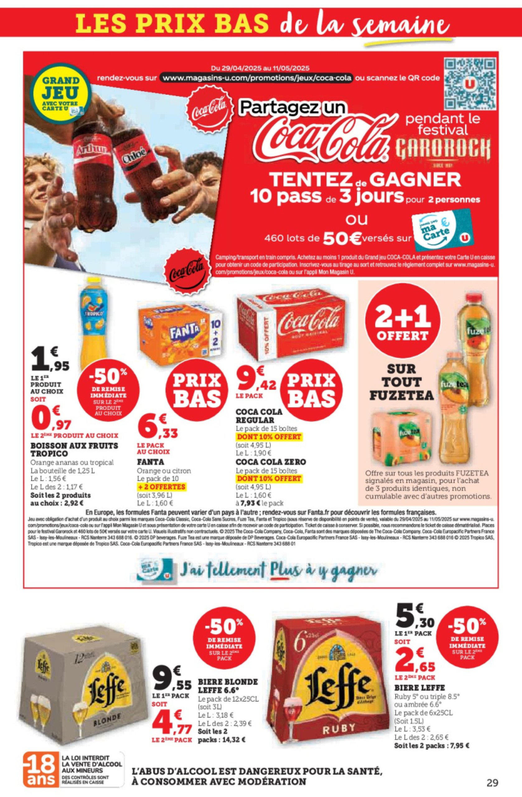 super-u - Catalogue Hyper U - Spécial cuisine traditionnelle à prix bas ! valable dès 29/04 - 11/05 - page: 29