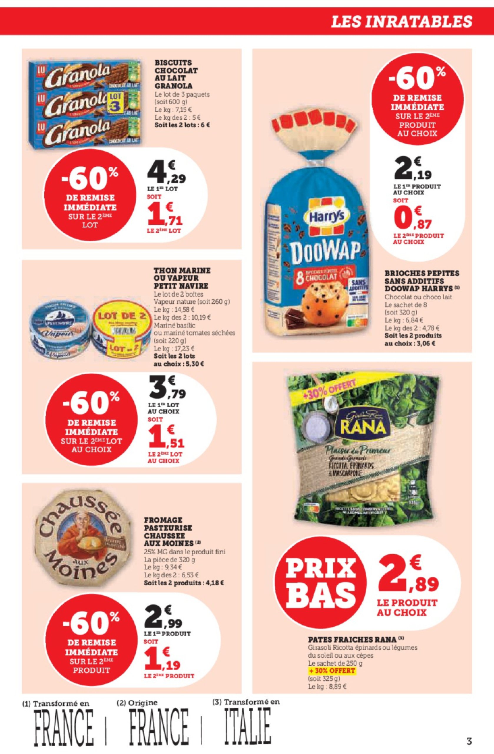 super-u - Catalogue Hyper U - Spécial cuisine traditionnelle à prix bas ! valable dès 29/04 - 11/05 - page: 3