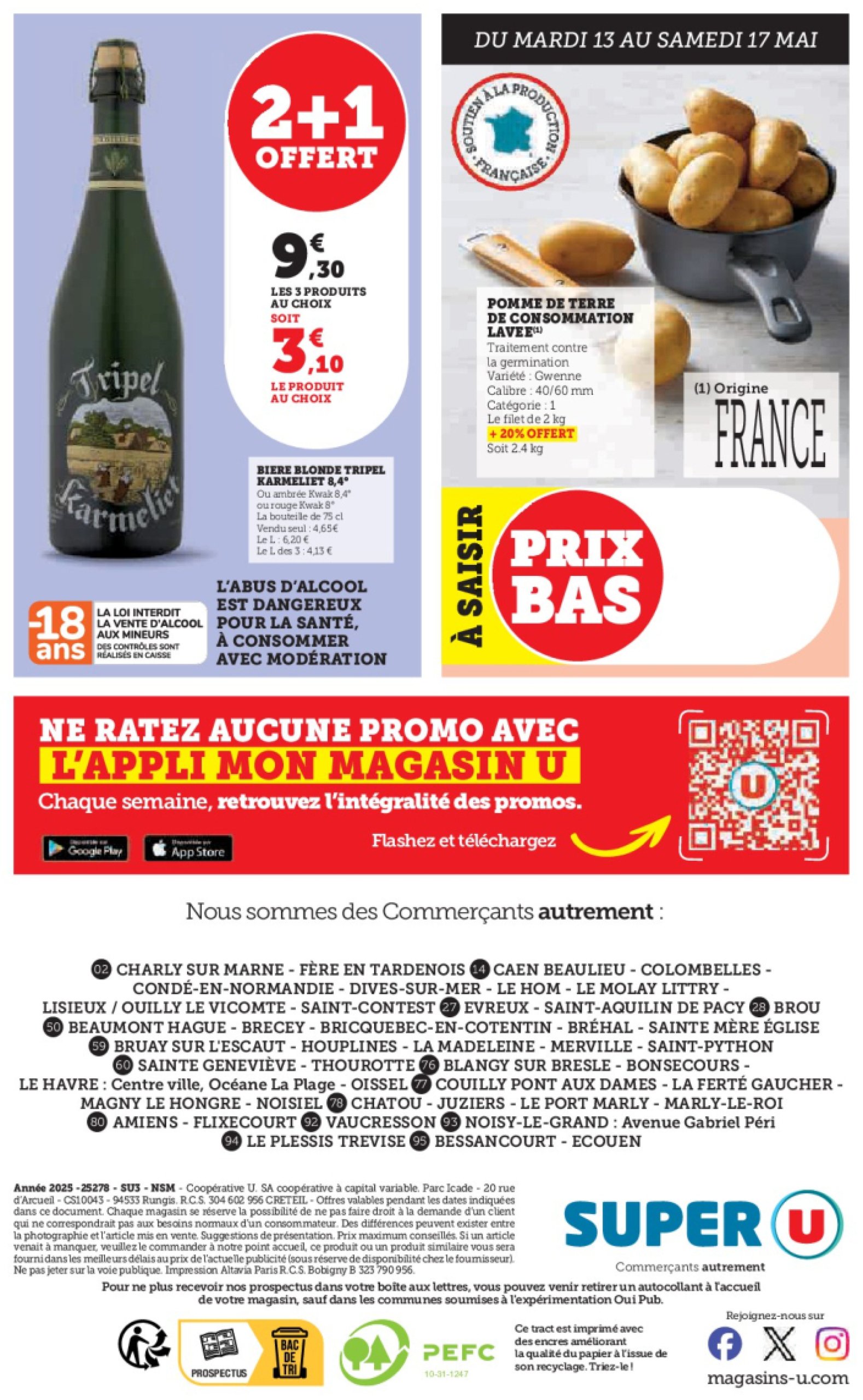 super-u - Catalogue Super U valable dès 13/05 - 25/05 - page: 40 super-u - Catalogue Super U valable dès 13/05 - 25/05 - page: 40