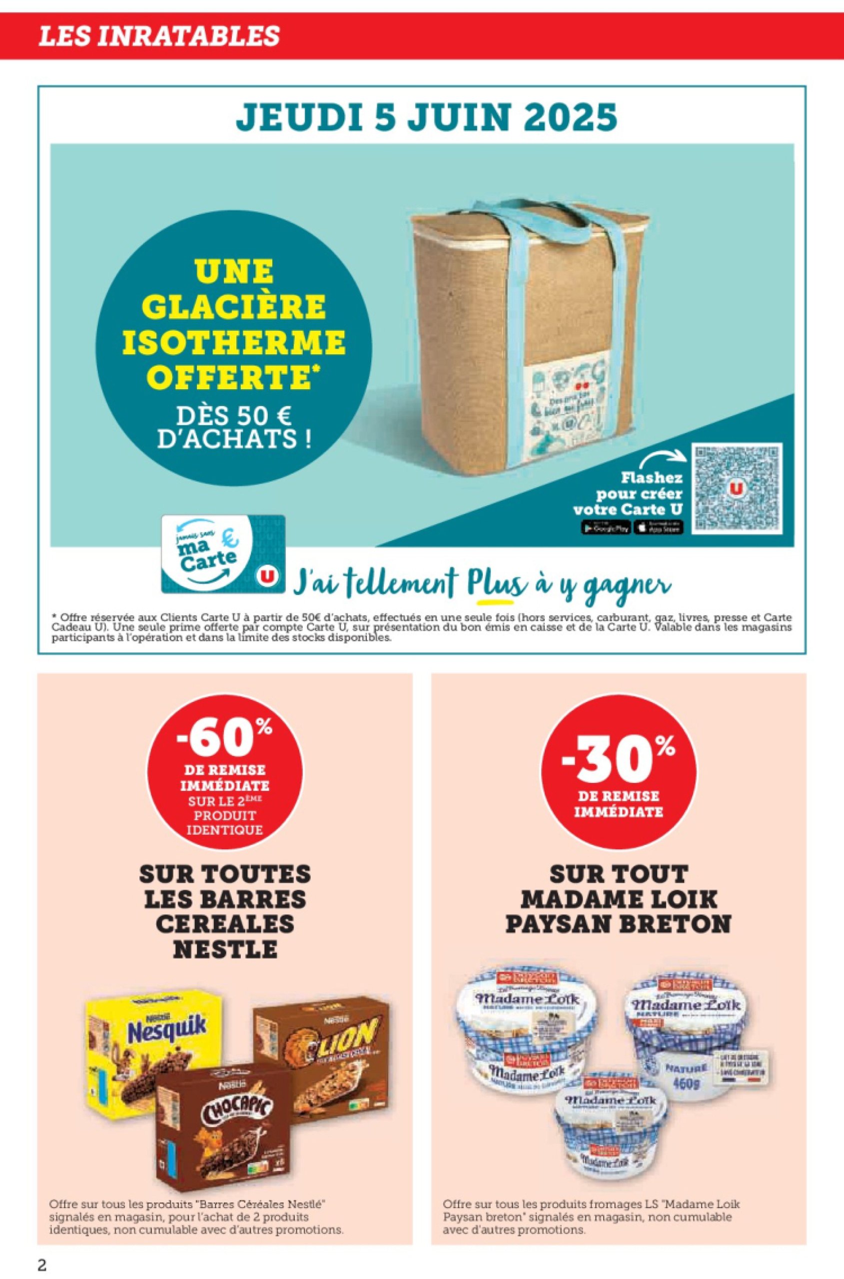 super-u - Catalogue Hyper U valable du 03/06 au 15/06 - page: 2 super-u - Catalogue Hyper U valable du 03/06 au 15/06 - page: 2