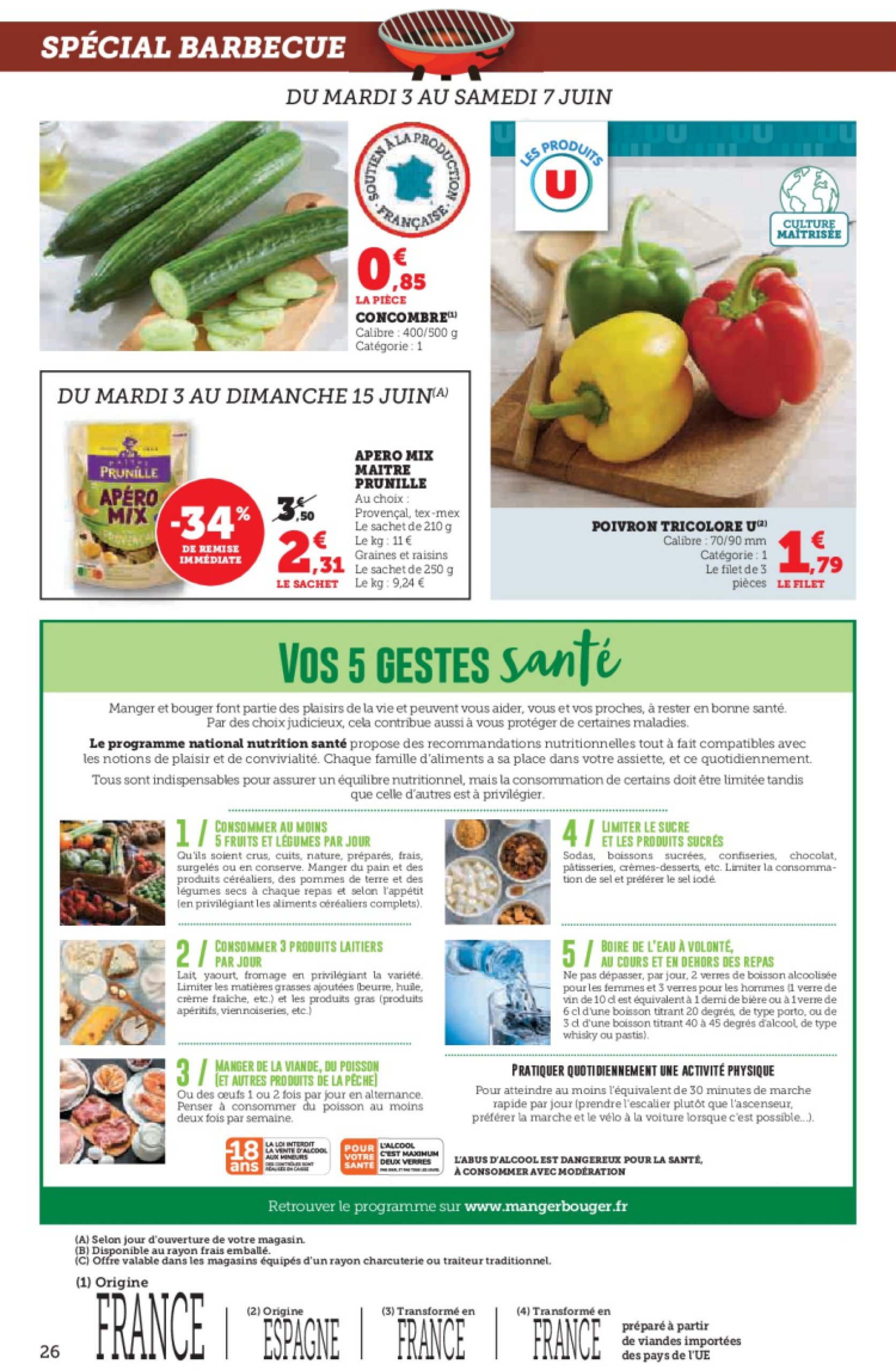 super-u - Catalogue Hyper U valable du 03/06 au 15/06 - page: 26 super-u - Catalogue Hyper U valable du 03/06 au 15/06 - page: 26
