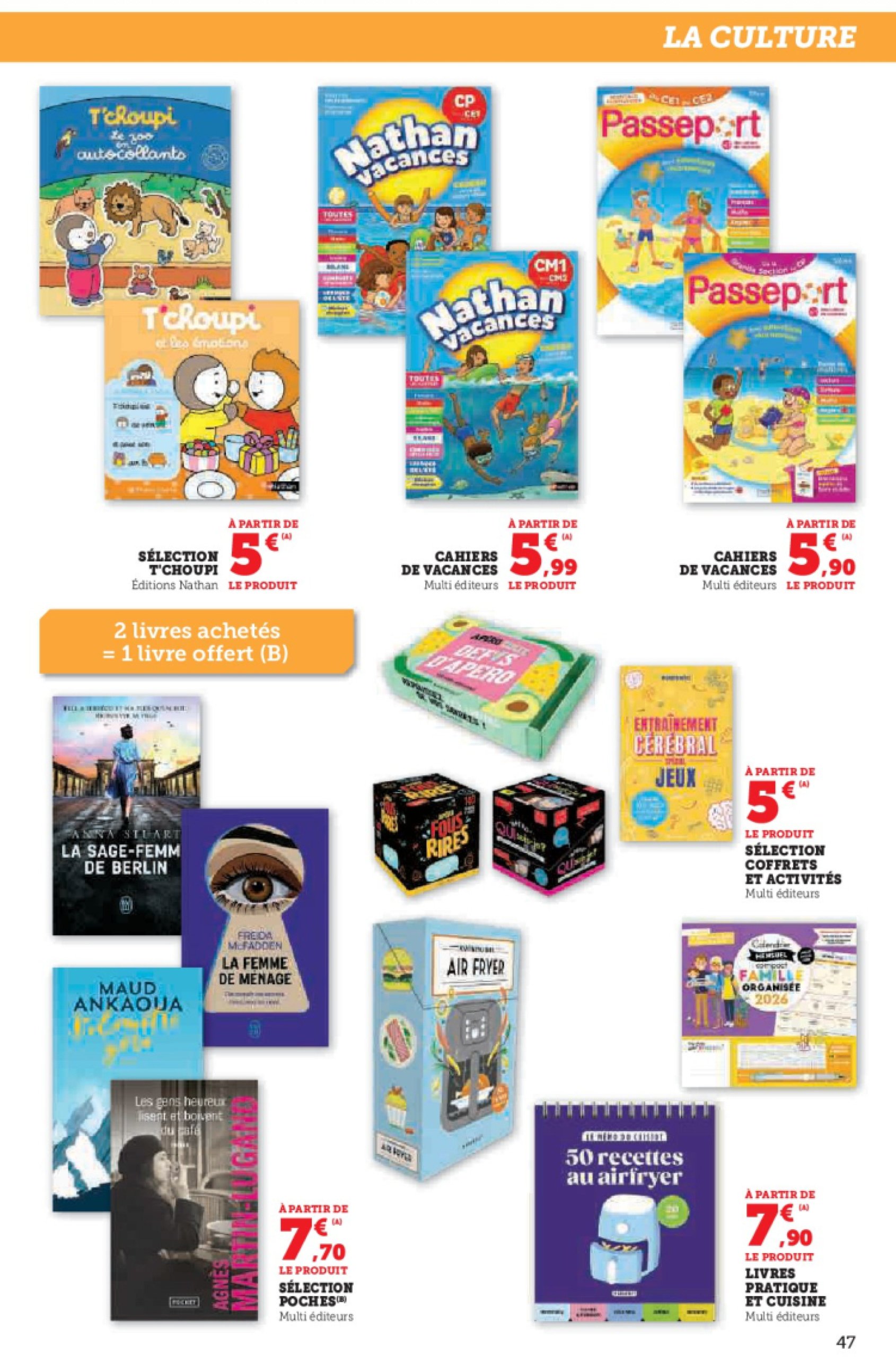 super-u - Catalogue Hyper U valable du 03/06 au 15/06 - page: 47 super-u - Catalogue Hyper U valable du 03/06 au 15/06 - page: 47