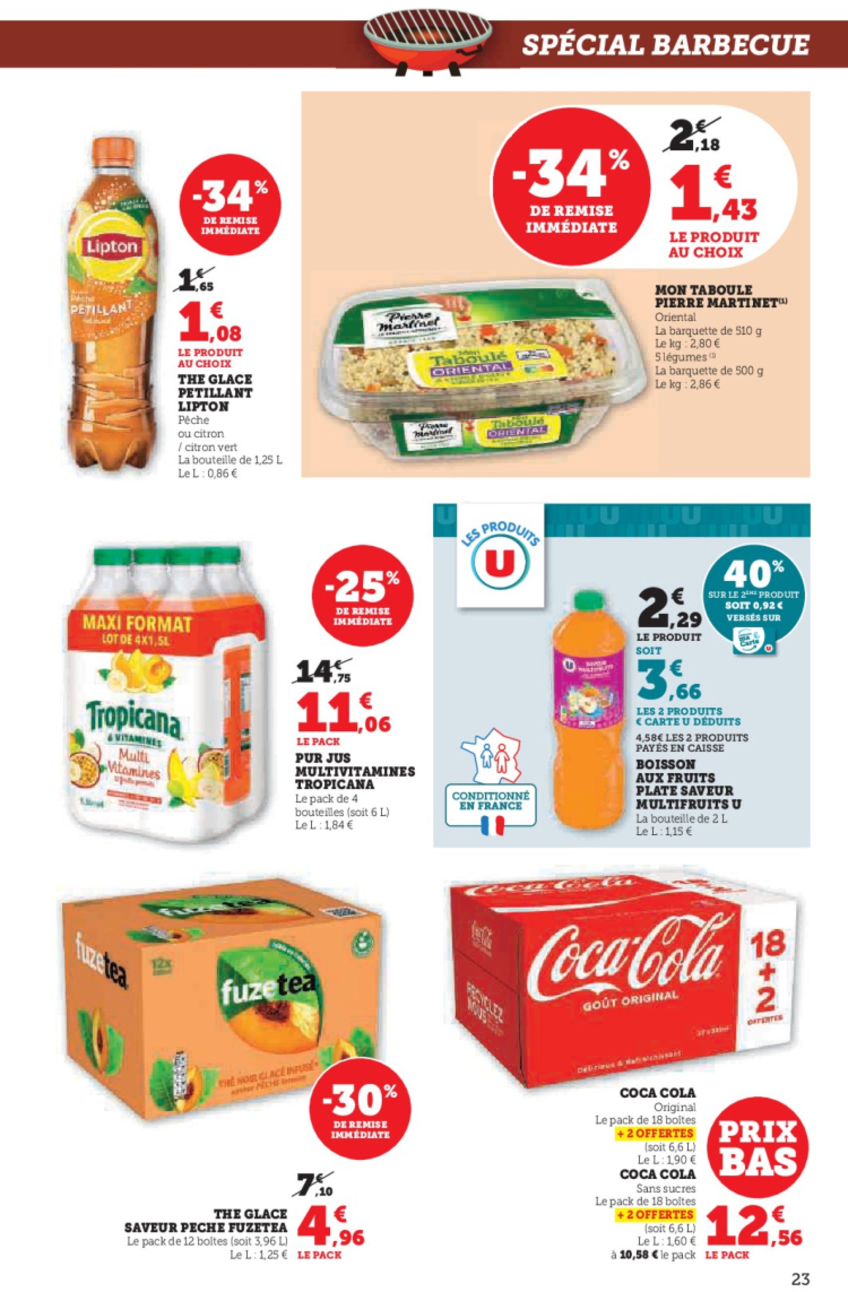 super-u - Catalogue Hyper U valable du 03/06 au 15/06 - page: 23 super-u - Catalogue Hyper U valable du 03/06 au 15/06 - page: 23