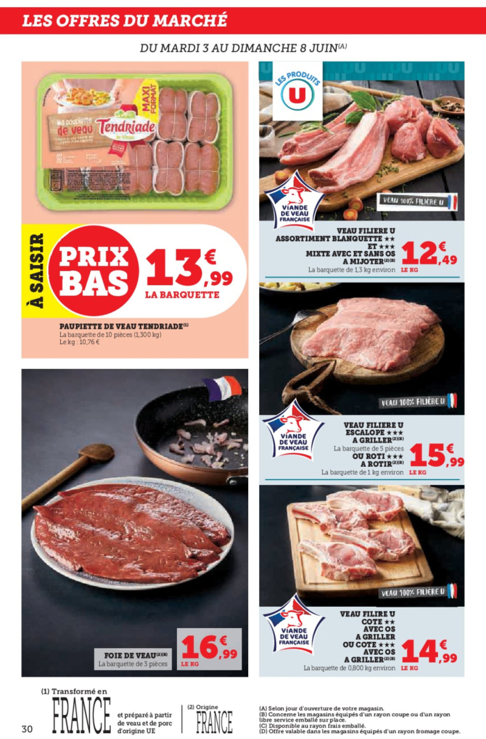 super-u - Catalogue Hyper U valable du 03/06 au 15/06 - page: 30 super-u - Catalogue Hyper U valable du 03/06 au 15/06 - page: 30