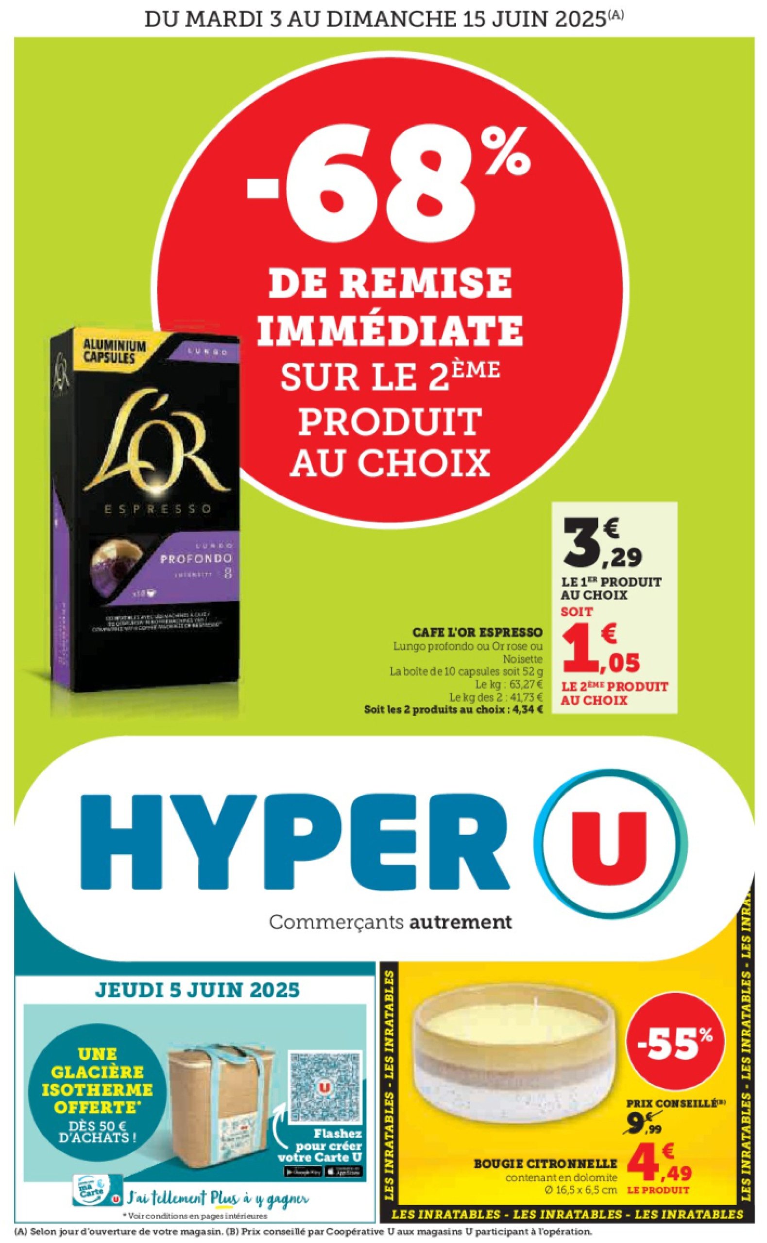 super-u - Catalogue Hyper U valable du 03/06 au 15/06