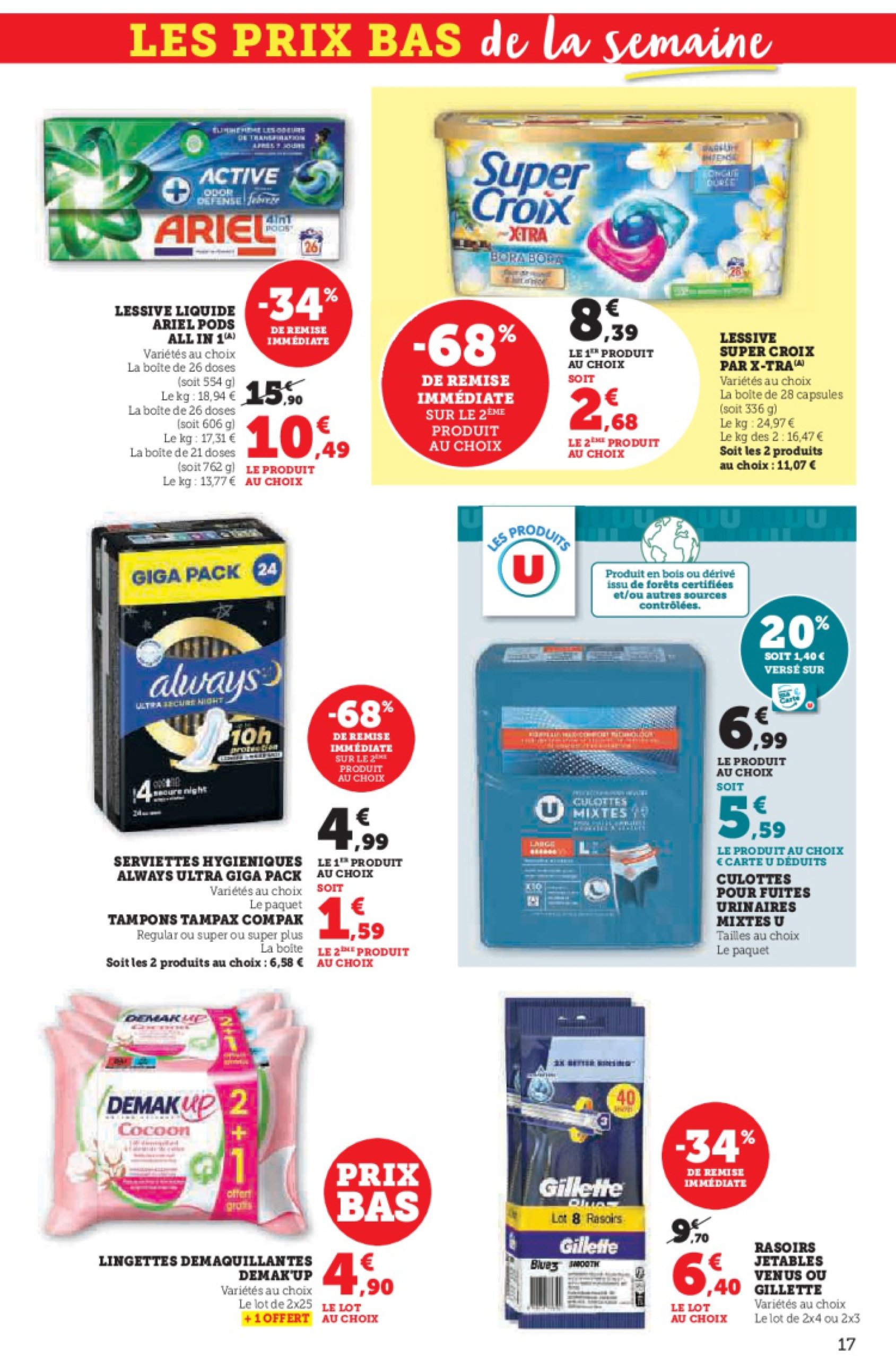 super-u - Catalogue Hyper U valable du 03/06 au 15/06 - page: 17 super-u - Catalogue Hyper U valable du 03/06 au 15/06 - page: 17