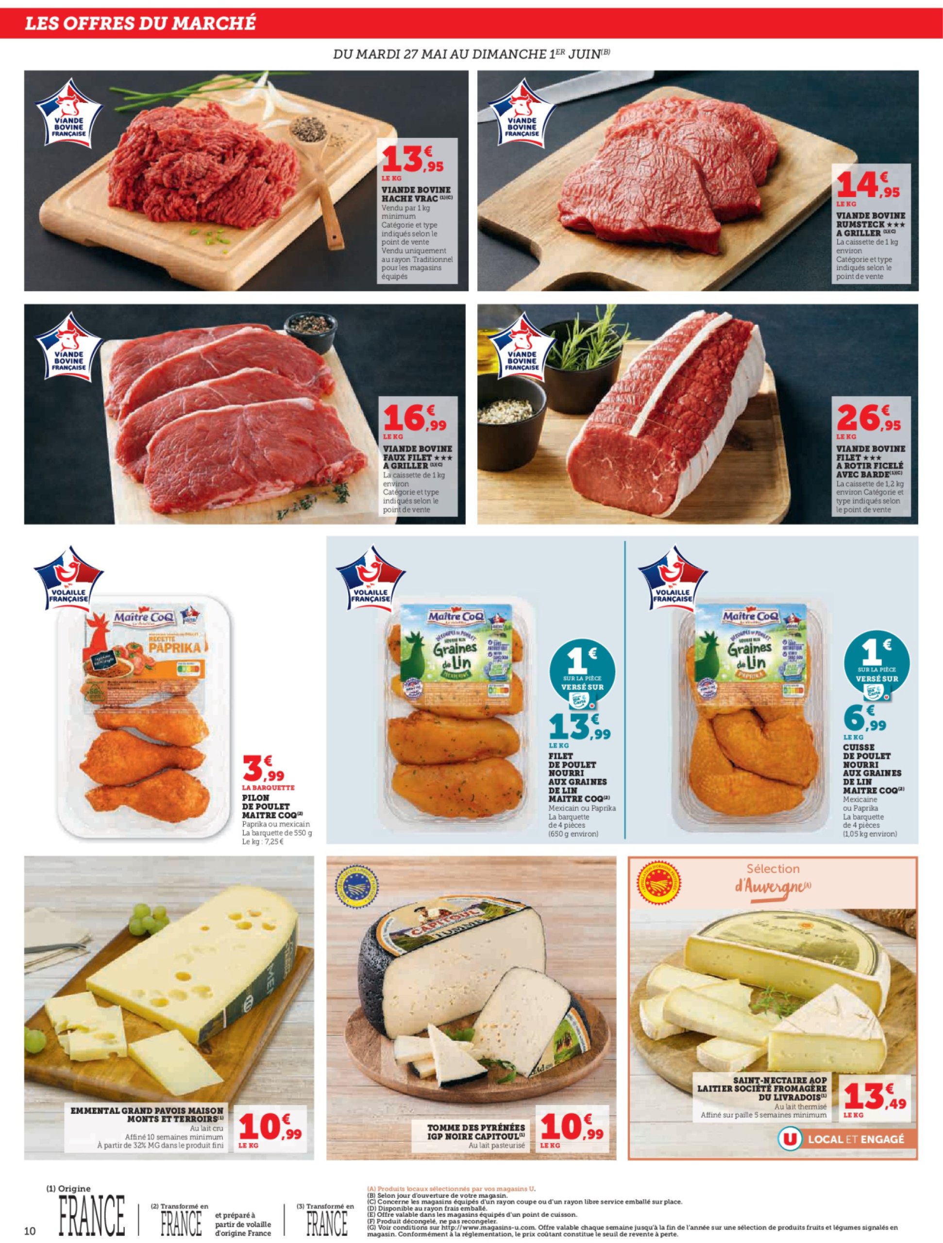super-u - Catalogue Hyper U - Brochure valable du 27/05 au 08/06 - page: 10