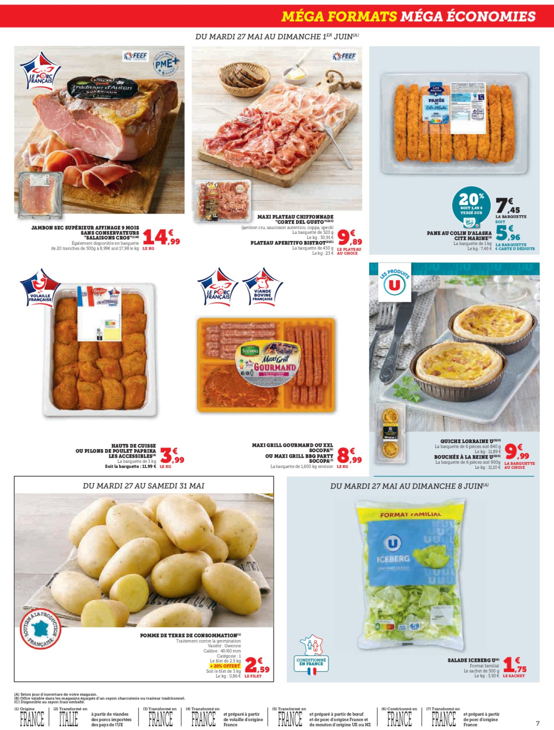 super-u - Catalogue Hyper U - Brochure valable du 27/05 au 08/06 - page: 7