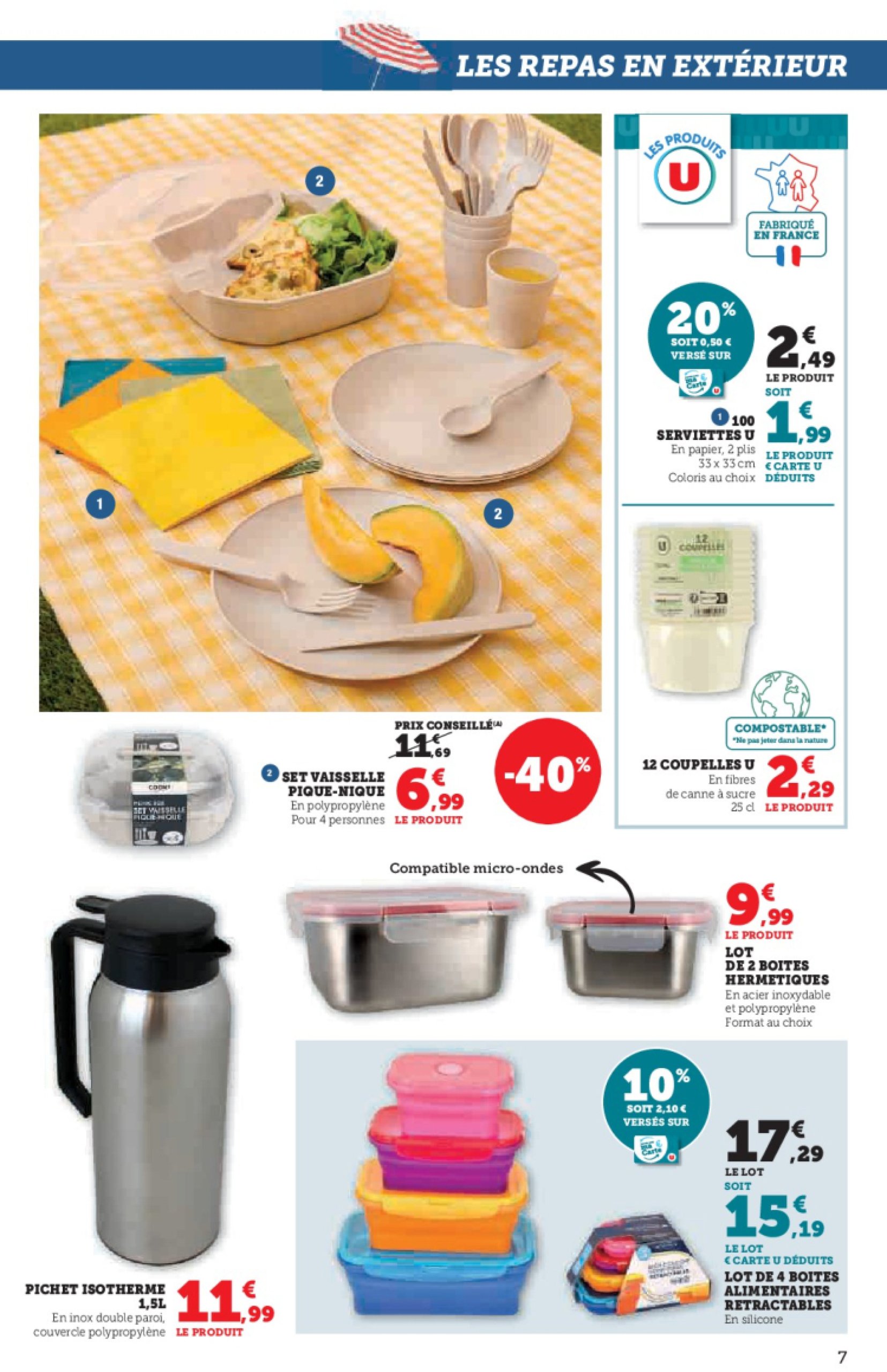 super-u - Catalogue Super U valable du 11/06 au 22/06 - page: 7