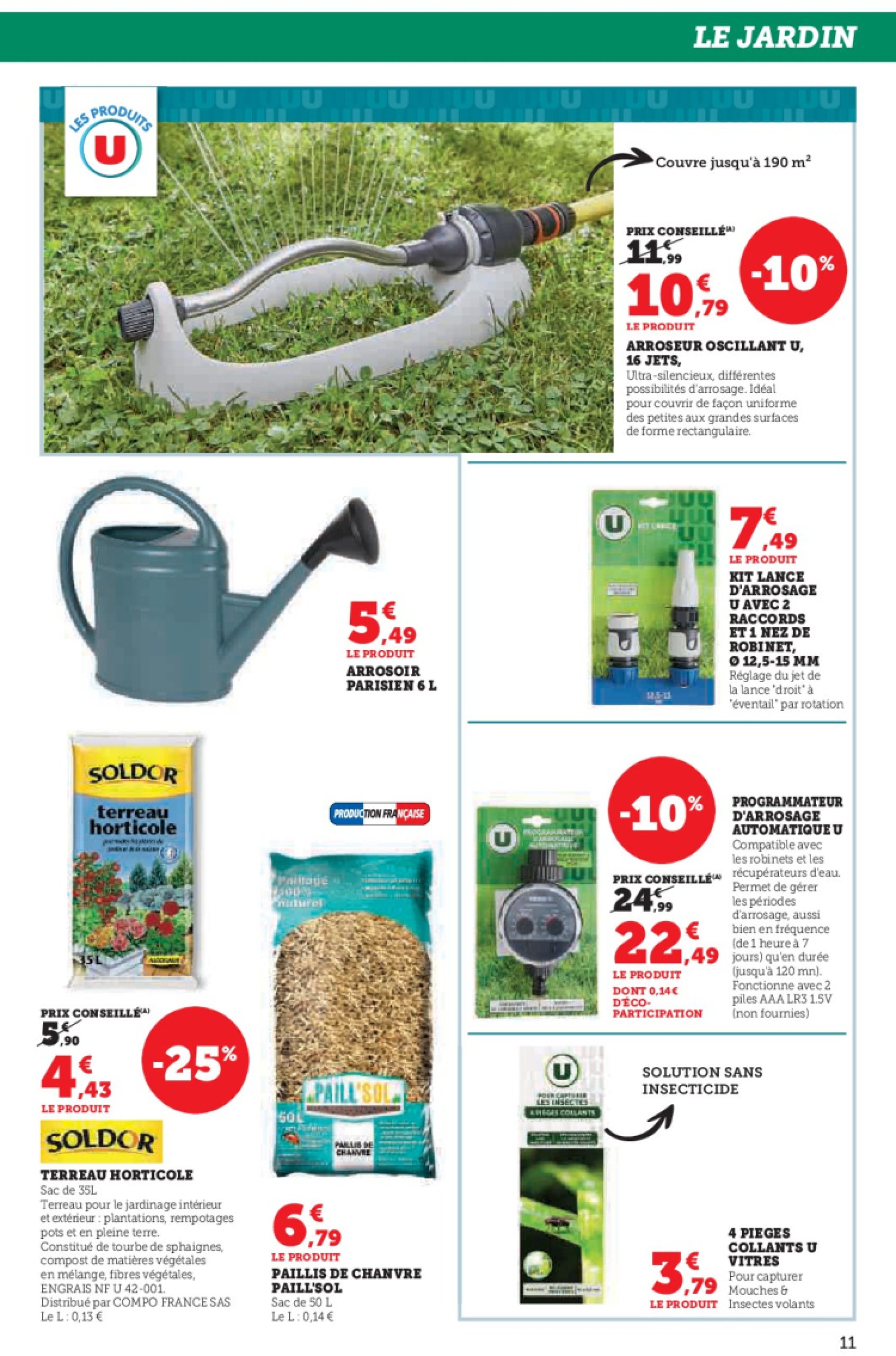 super-u - Catalogue Super U valable du 11/06 au 22/06 - page: 11