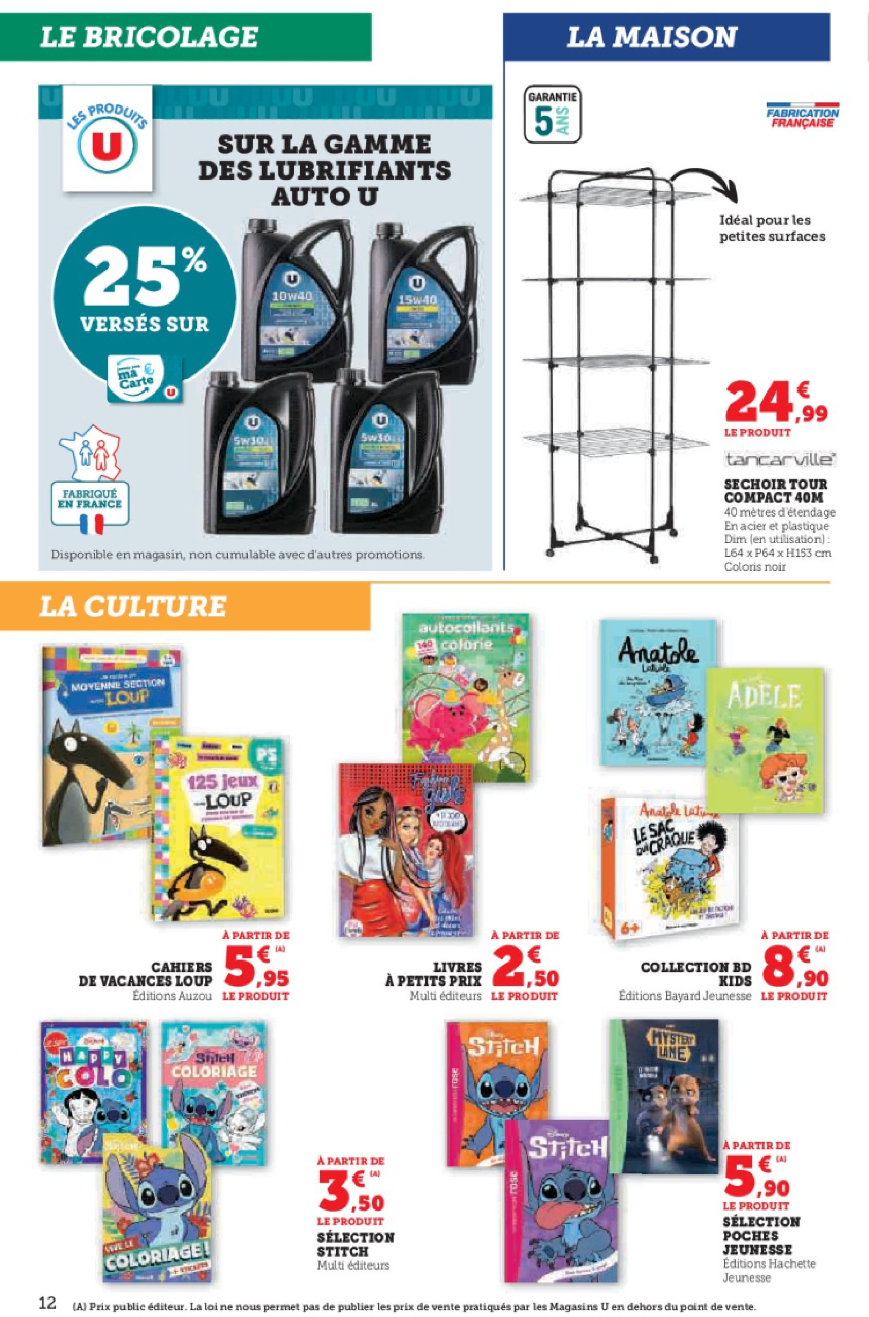 super-u - Catalogue Super U valable du 11/06 au 22/06 - page: 12