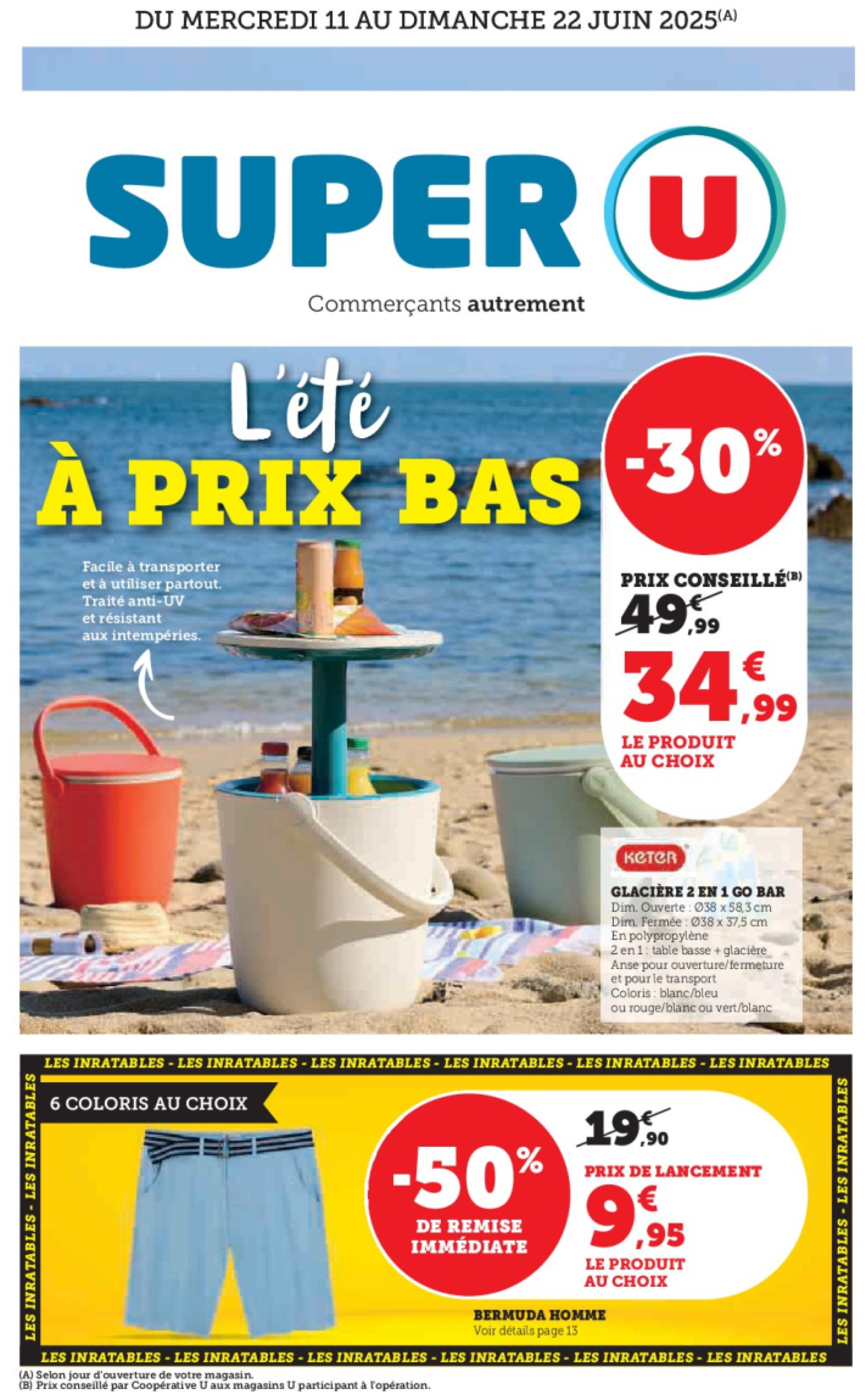 super-u - Catalogue Super U valable du 11/06 au 22/06