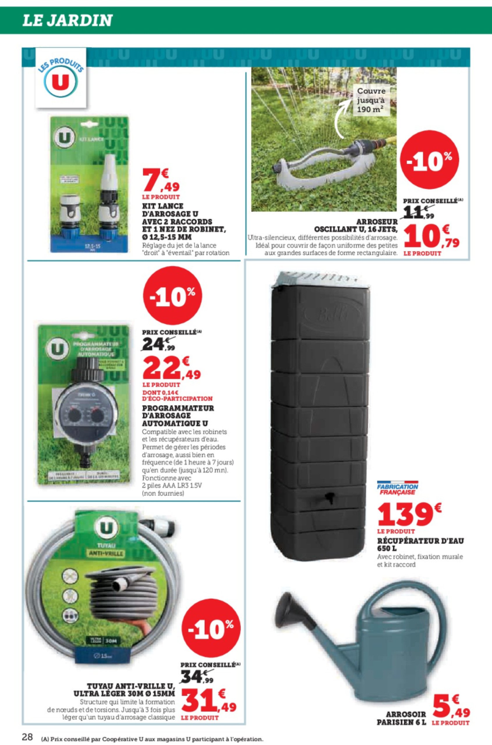 super-u - Catalogue Hyper U valable du 11/06 au 22/06 - page: 28 super-u - Catalogue Hyper U valable du 11/06 au 22/06 - page: 28