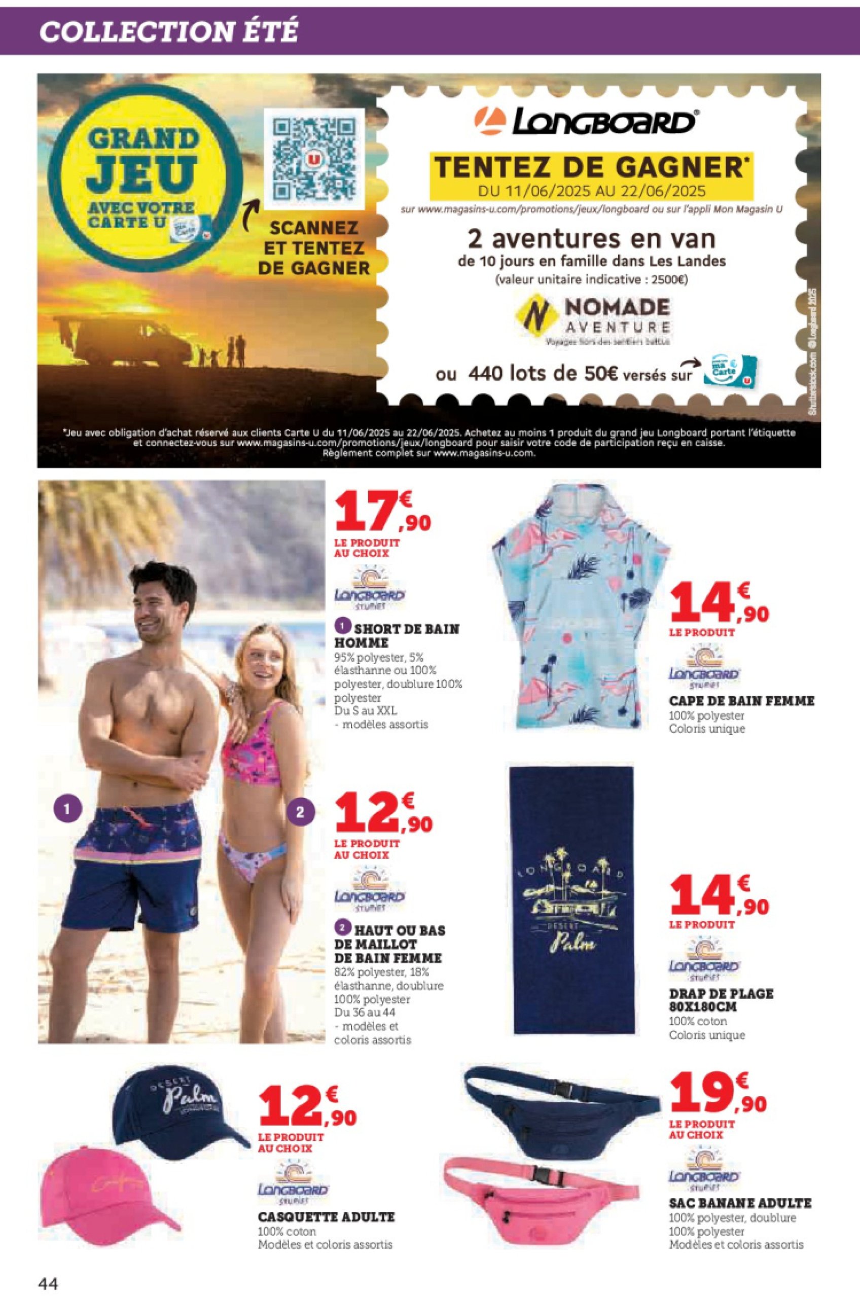 super-u - Catalogue Hyper U valable du 11/06 au 22/06 - page: 44 super-u - Catalogue Hyper U valable du 11/06 au 22/06 - page: 44