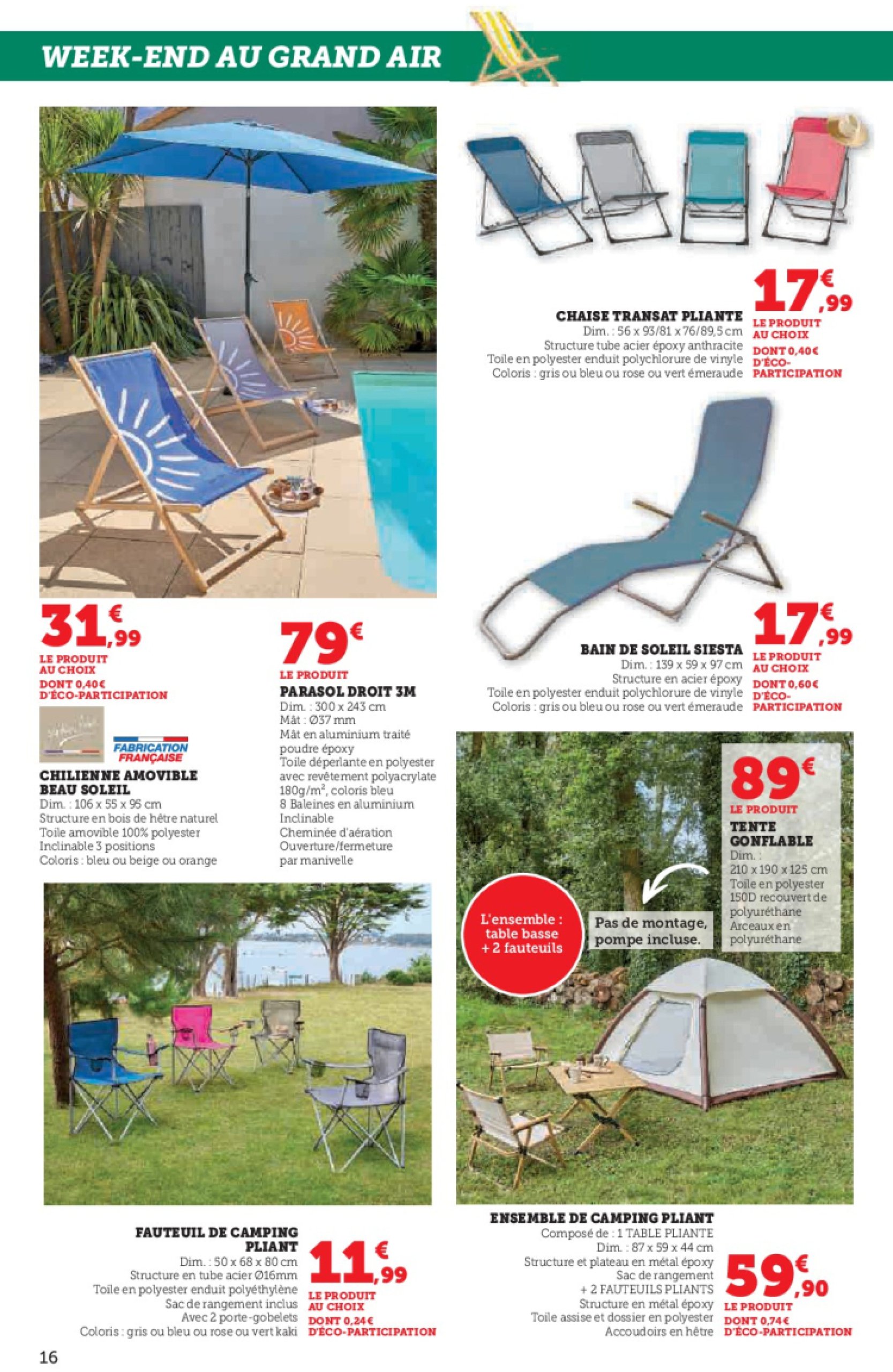 super-u - Catalogue Hyper U valable du 11/06 au 22/06 - page: 16 super-u - Catalogue Hyper U valable du 11/06 au 22/06 - page: 16