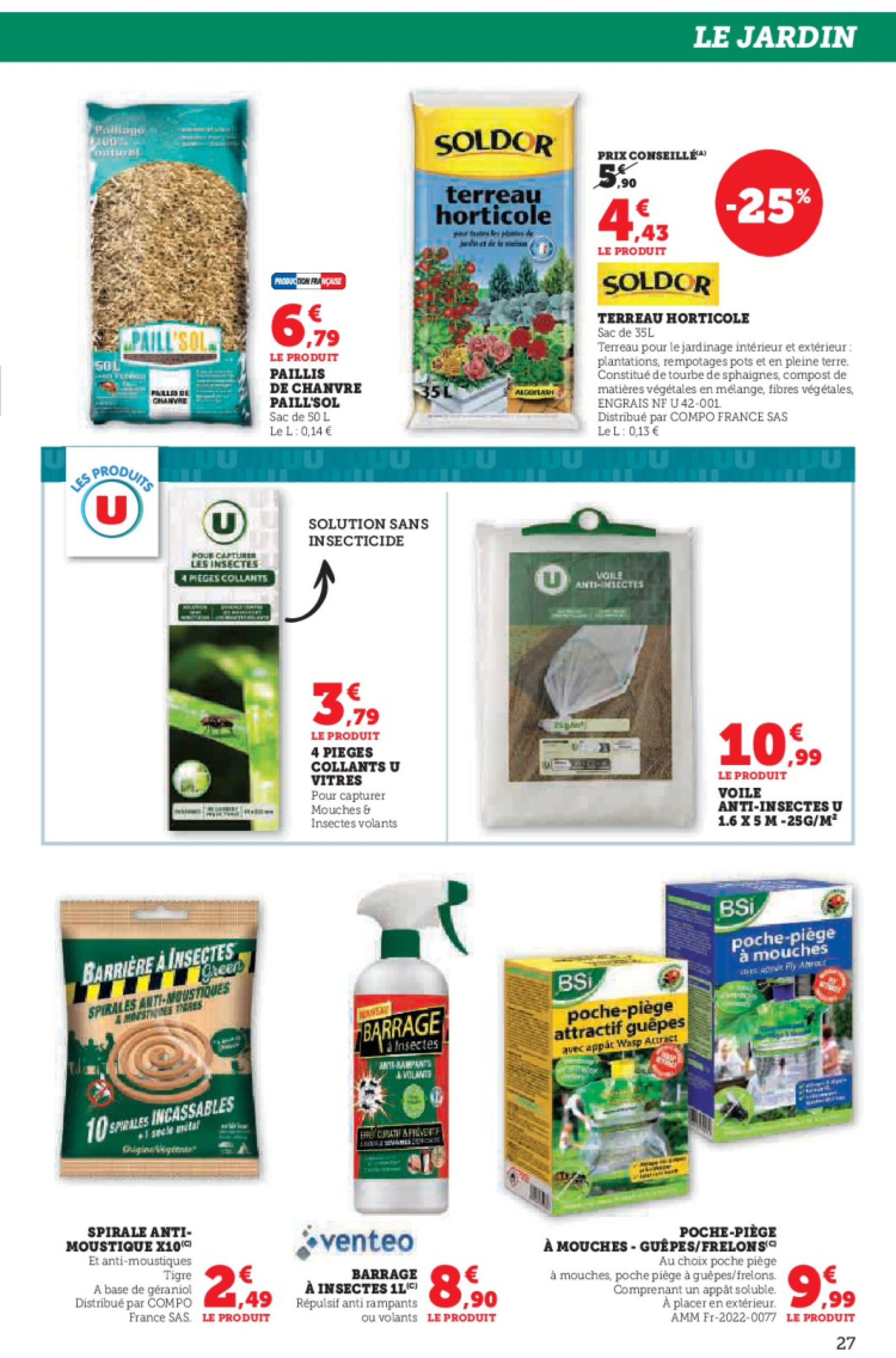 super-u - Catalogue Hyper U valable du 11/06 au 22/06 - page: 27 super-u - Catalogue Hyper U valable du 11/06 au 22/06 - page: 27