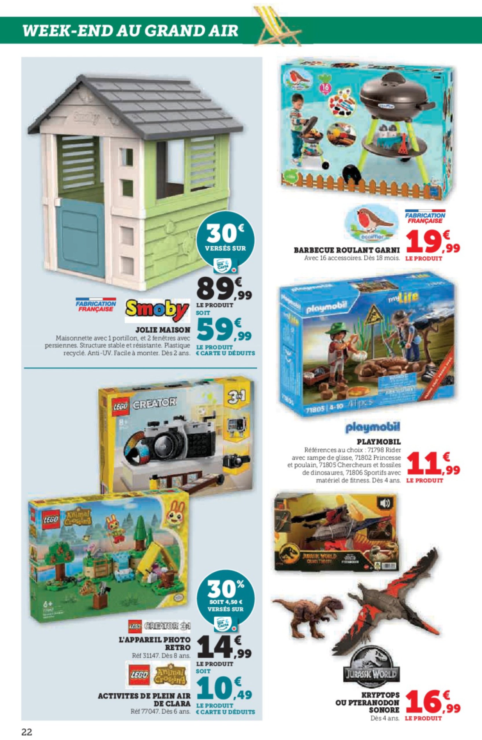 super-u - Catalogue Hyper U valable du 11/06 au 22/06 - page: 22 super-u - Catalogue Hyper U valable du 11/06 au 22/06 - page: 22