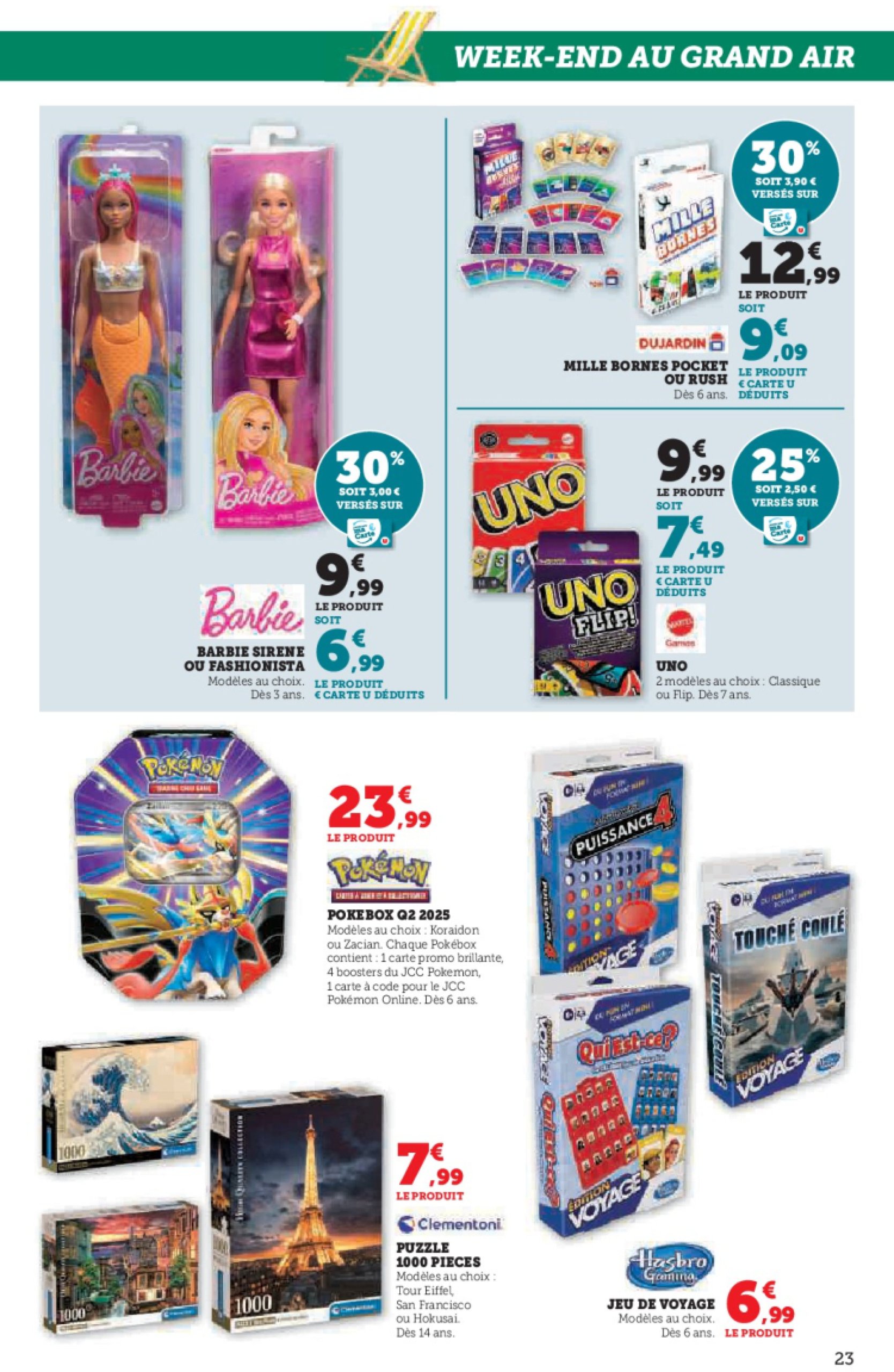 super-u - Catalogue Hyper U valable du 11/06 au 22/06 - page: 23 super-u - Catalogue Hyper U valable du 11/06 au 22/06 - page: 23