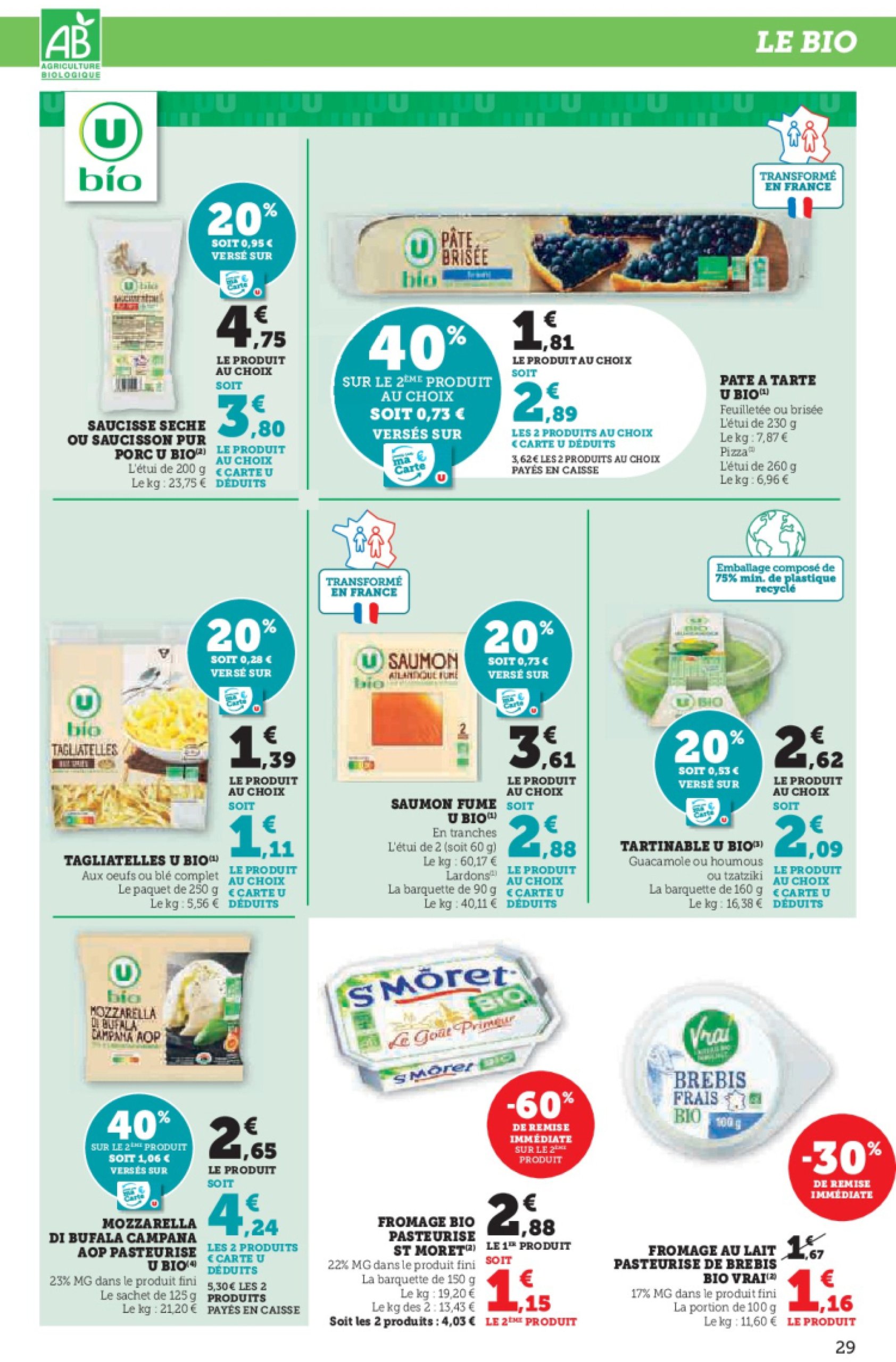 super-u - Catalogue Super U valable du 17/06 au 29/06 - page: 29 super-u - Catalogue Super U valable du 17/06 au 29/06 - page: 29