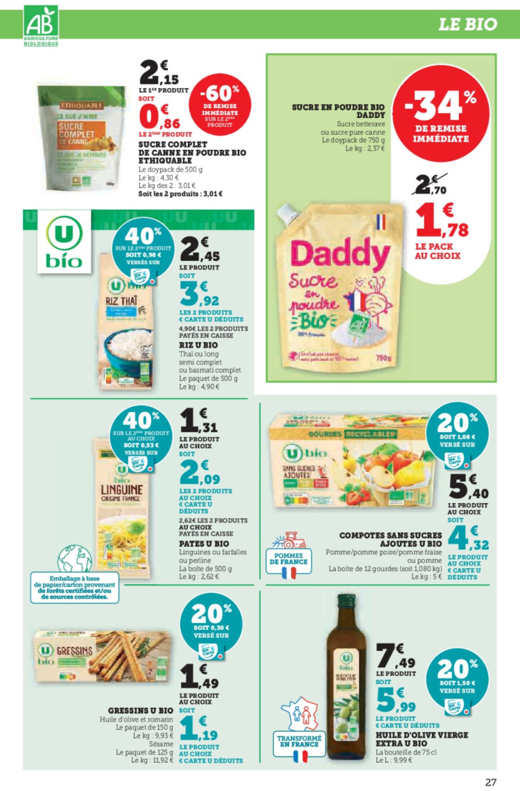 super-u - Catalogue Super U valable du 17/06 au 29/06 - page: 27 super-u - Catalogue Super U valable du 17/06 au 29/06 - page: 27