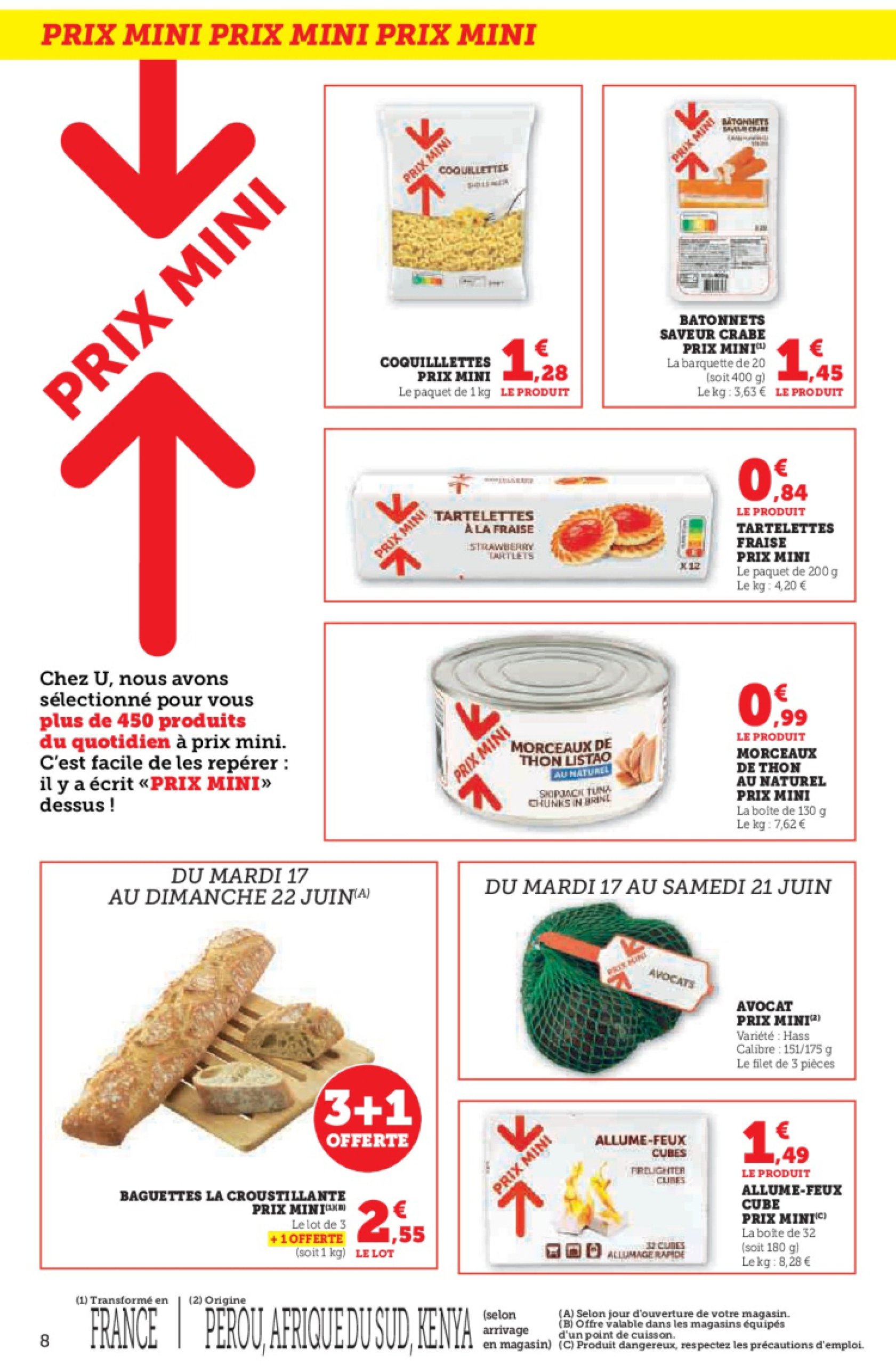 super-u - Catalogue Super U valable du 17/06 au 29/06 - page: 8 super-u - Catalogue Super U valable du 17/06 au 29/06 - page: 8