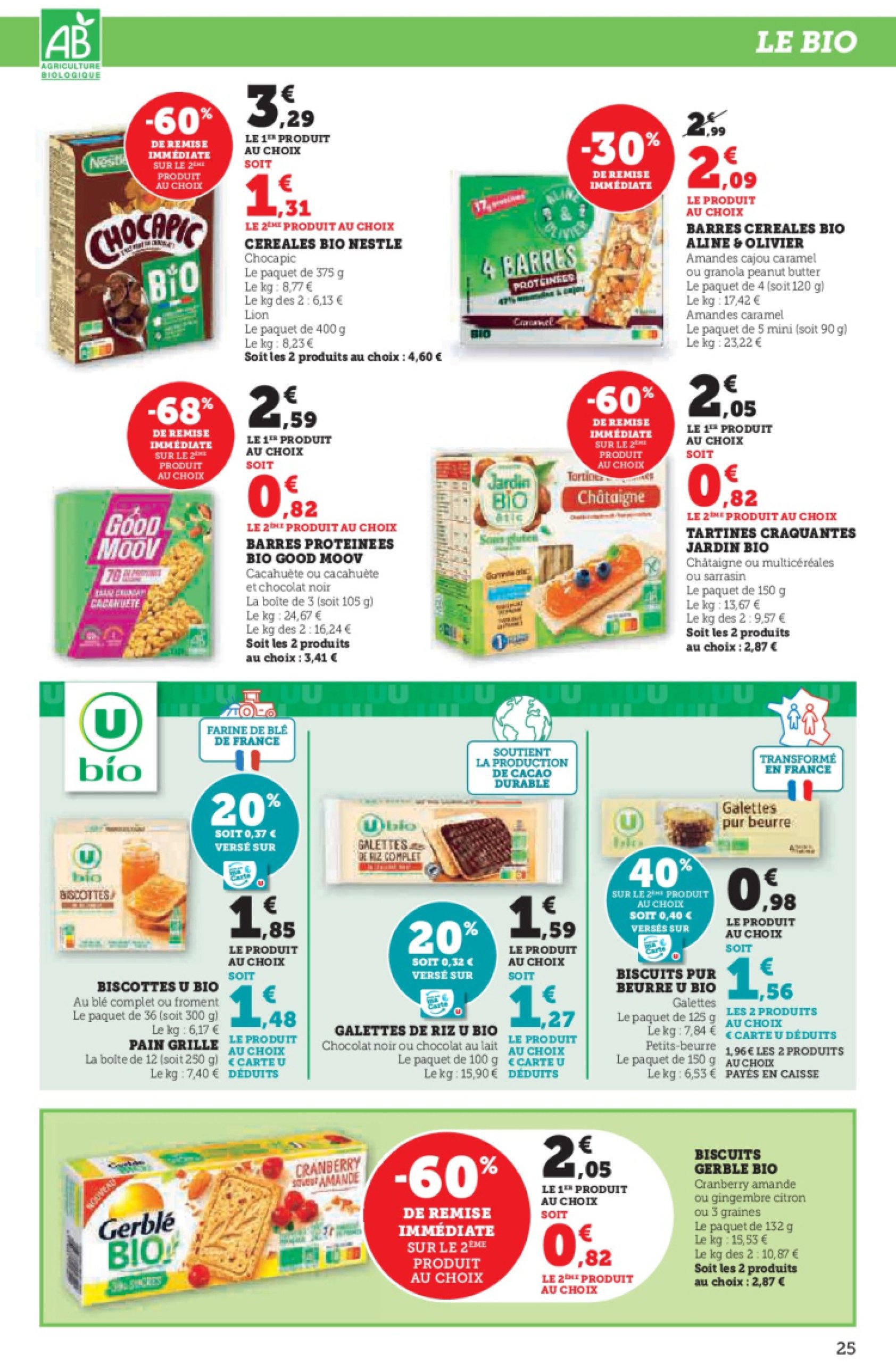 super-u - Catalogue Super U valable du 17/06 au 29/06 - page: 25 super-u - Catalogue Super U valable du 17/06 au 29/06 - page: 25
