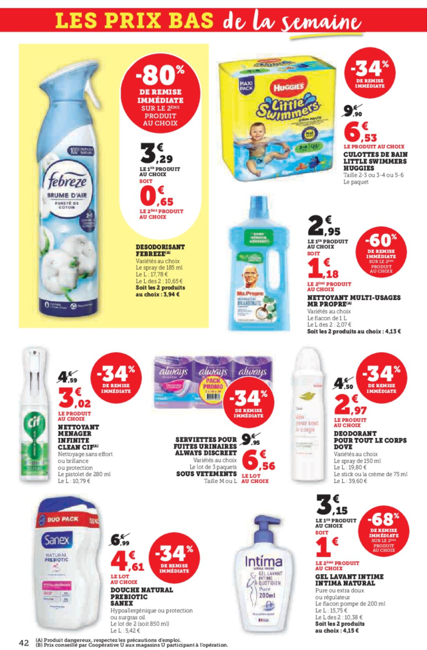 super-u - Catalogue Super U valable du 17/06 au 29/06 - page: 42 super-u - Catalogue Super U valable du 17/06 au 29/06 - page: 42