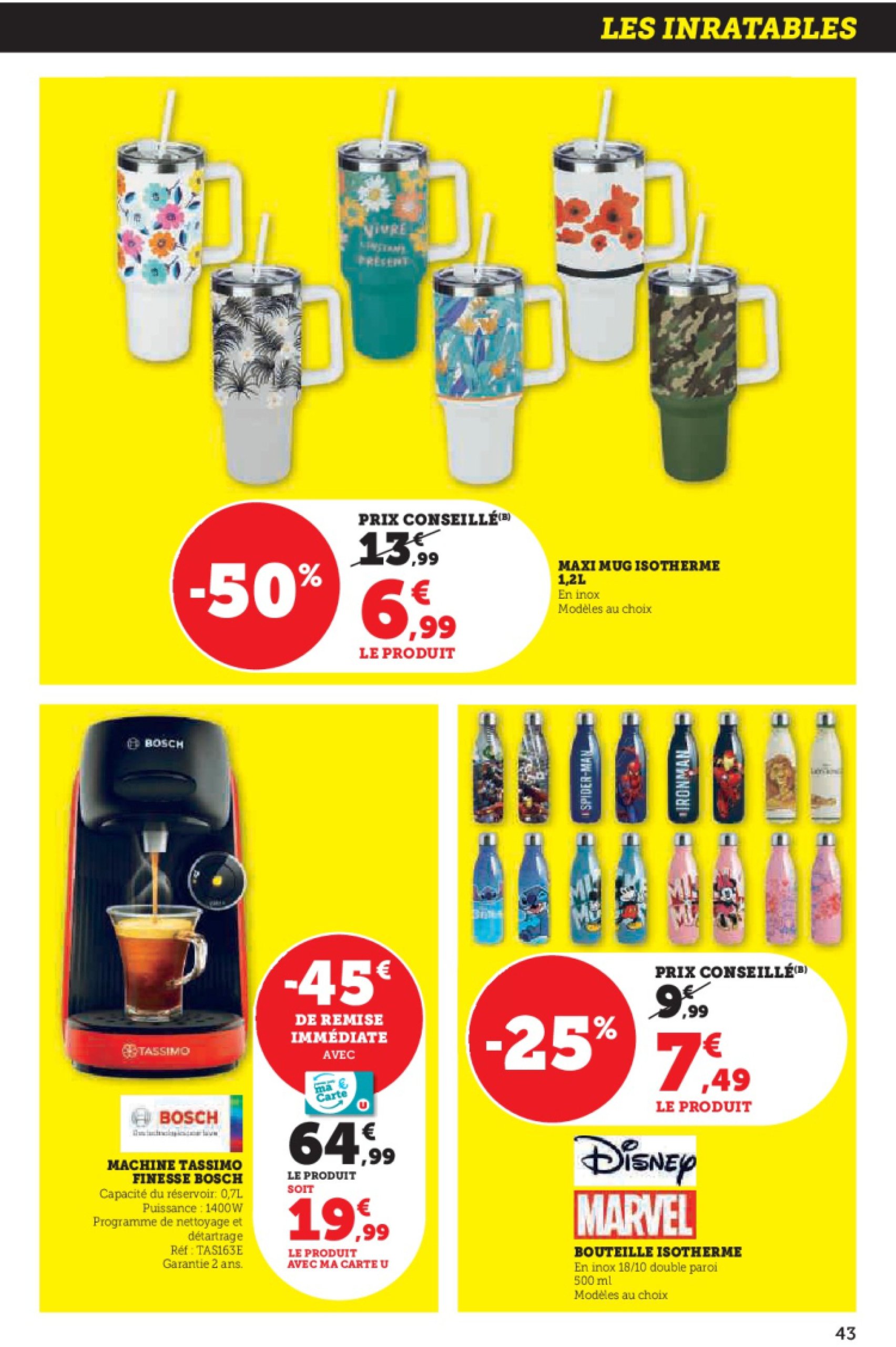 super-u - Catalogue Super U valable du 17/06 au 29/06 - page: 43 super-u - Catalogue Super U valable du 17/06 au 29/06 - page: 43