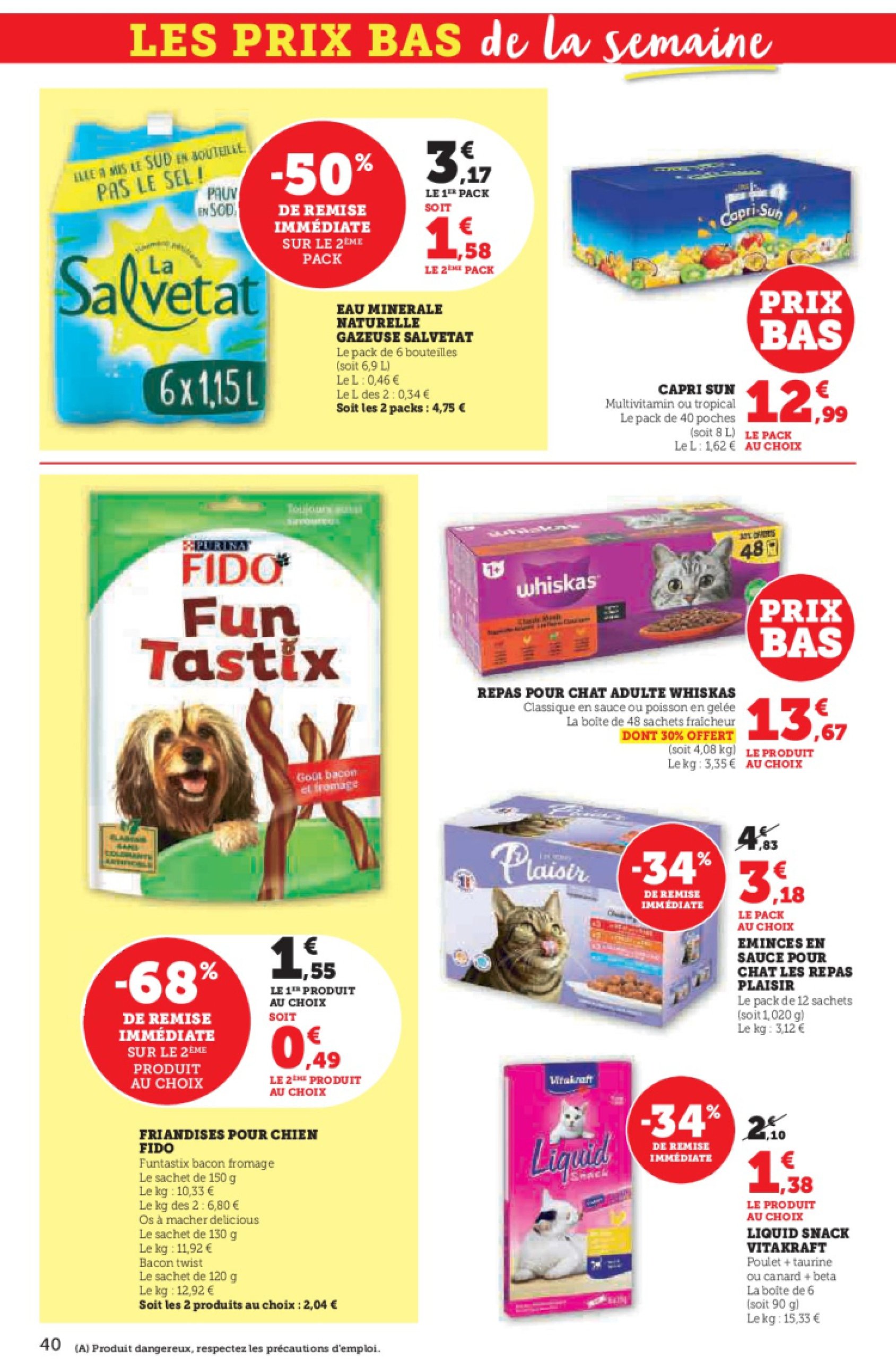 super-u - Catalogue Super U valable du 17/06 au 29/06 - page: 40 super-u - Catalogue Super U valable du 17/06 au 29/06 - page: 40