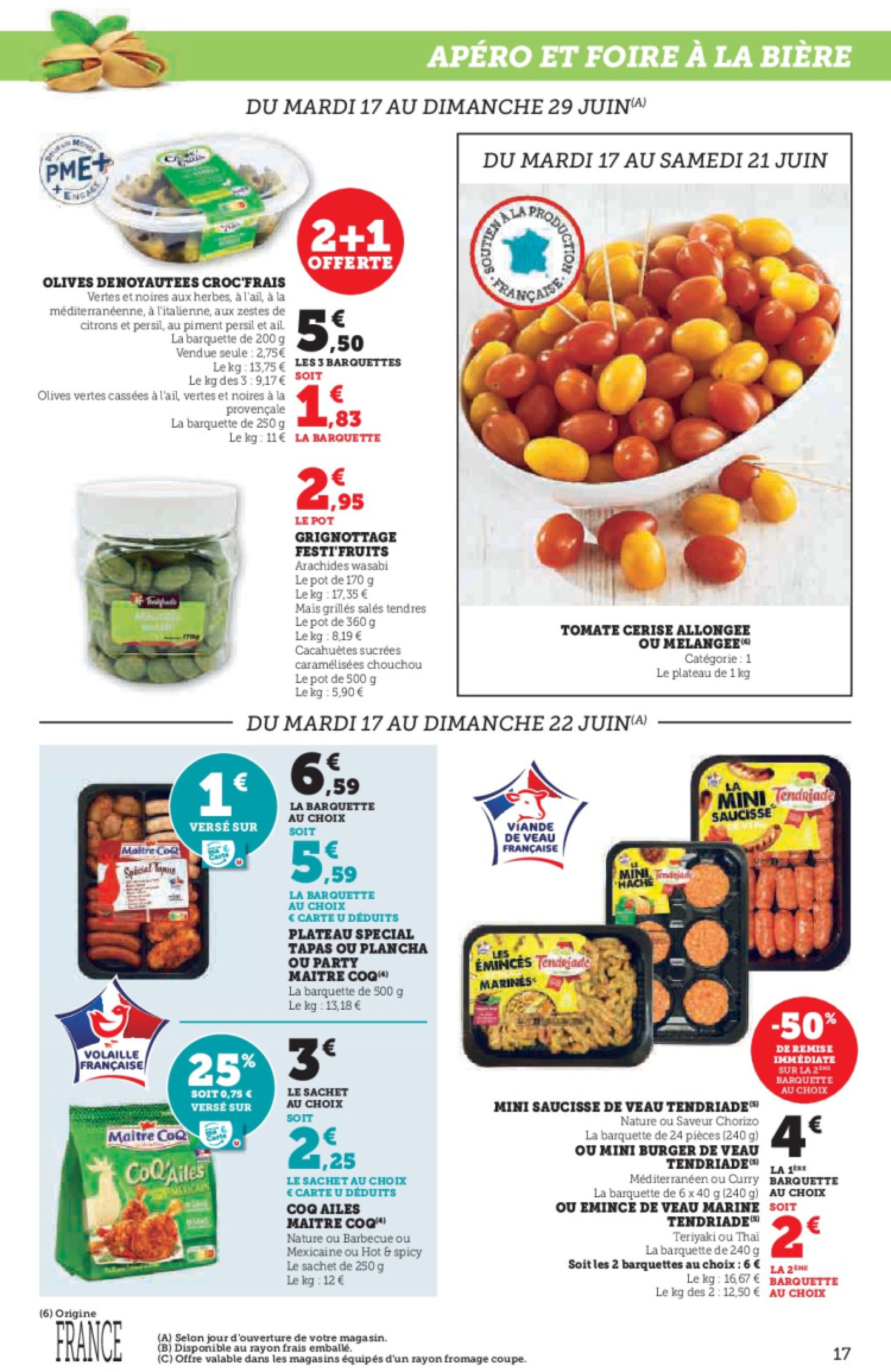 super-u - Catalogue Super U valable du 17/06 au 29/06 - page: 17 super-u - Catalogue Super U valable du 17/06 au 29/06 - page: 17