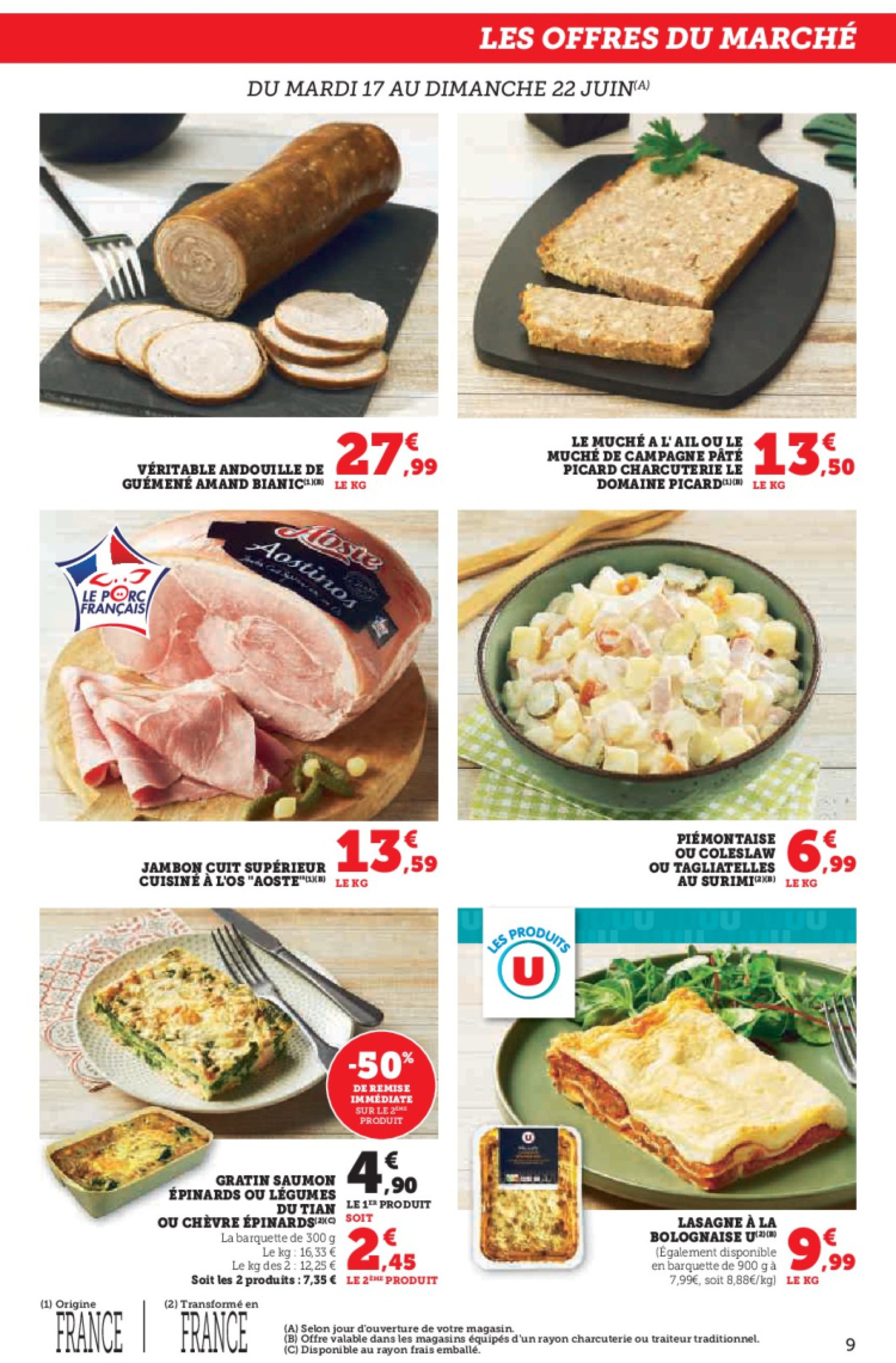 super-u - Catalogue Super U valable du 17/06 au 29/06 - page: 9 super-u - Catalogue Super U valable du 17/06 au 29/06 - page: 9